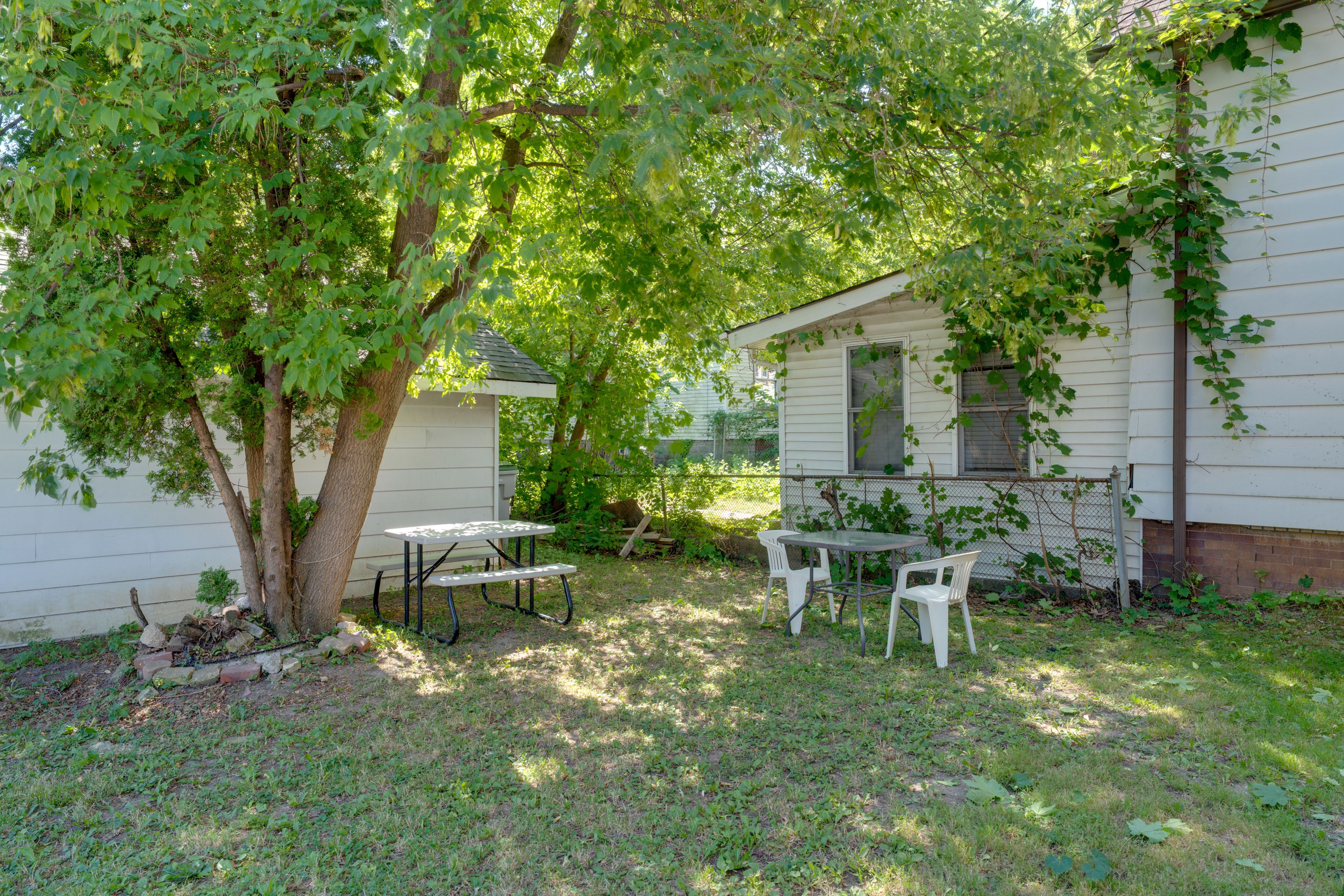 Fenced Yard