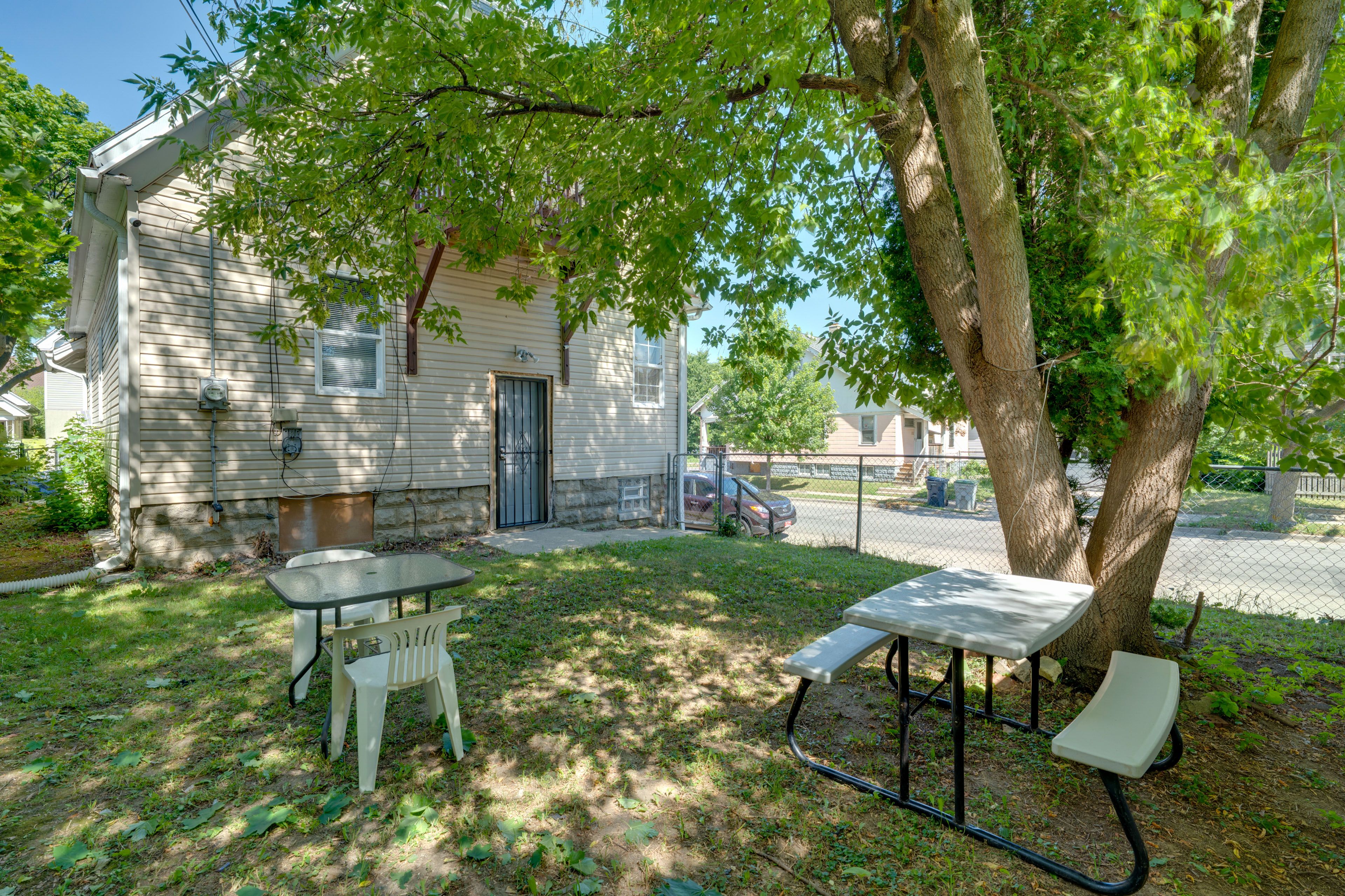 Fenced Yard