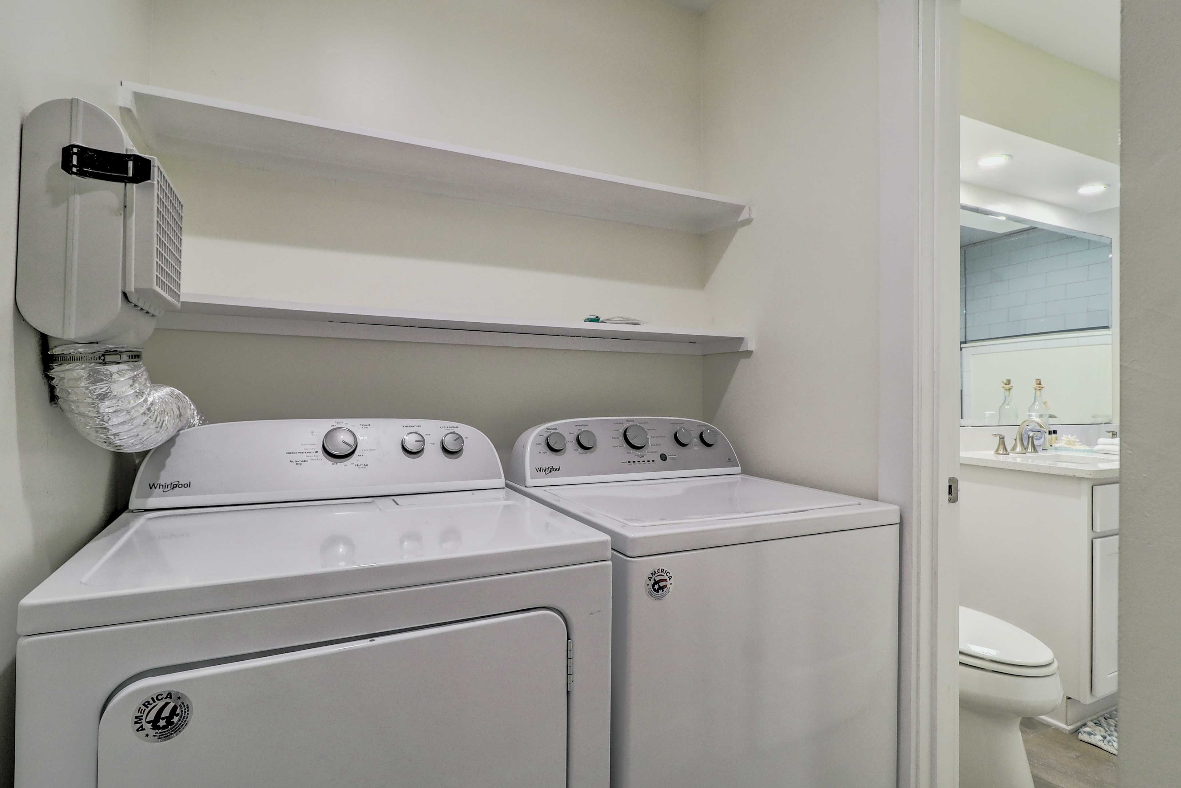 Unit A | Laundry Closet