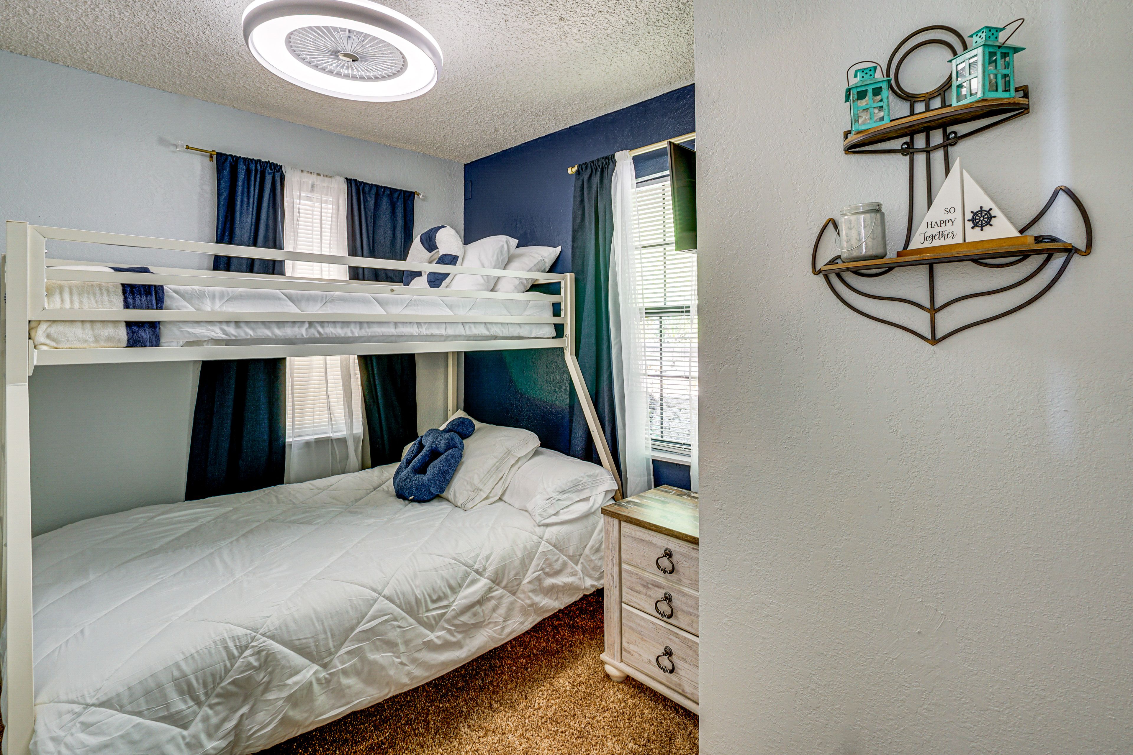 Bedroom 4 | Upper Level | Twin/Full Bunk Bed