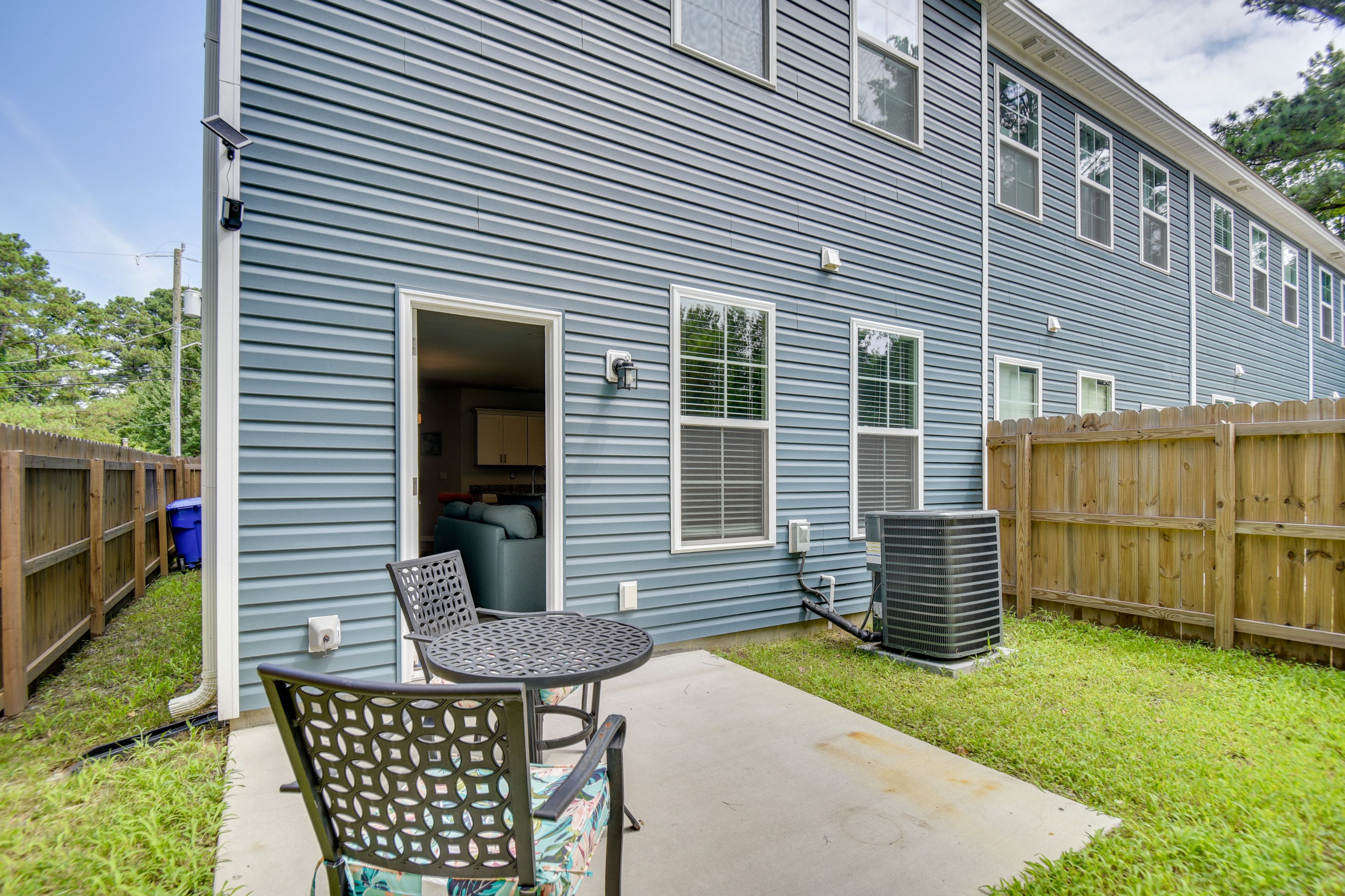Private Backyard Area