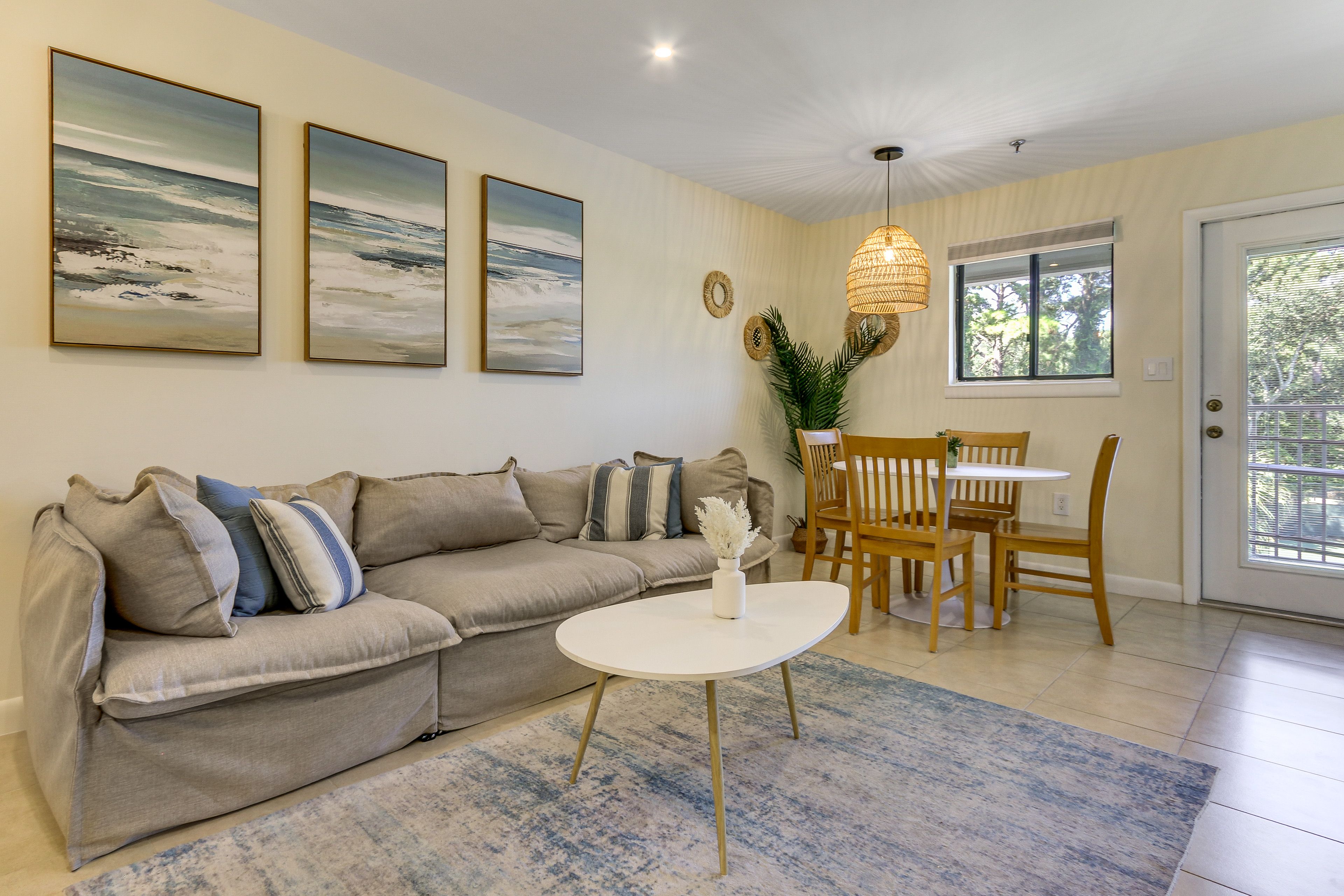 Living Room | Open Floor Plan | 2nd-Floor Unit