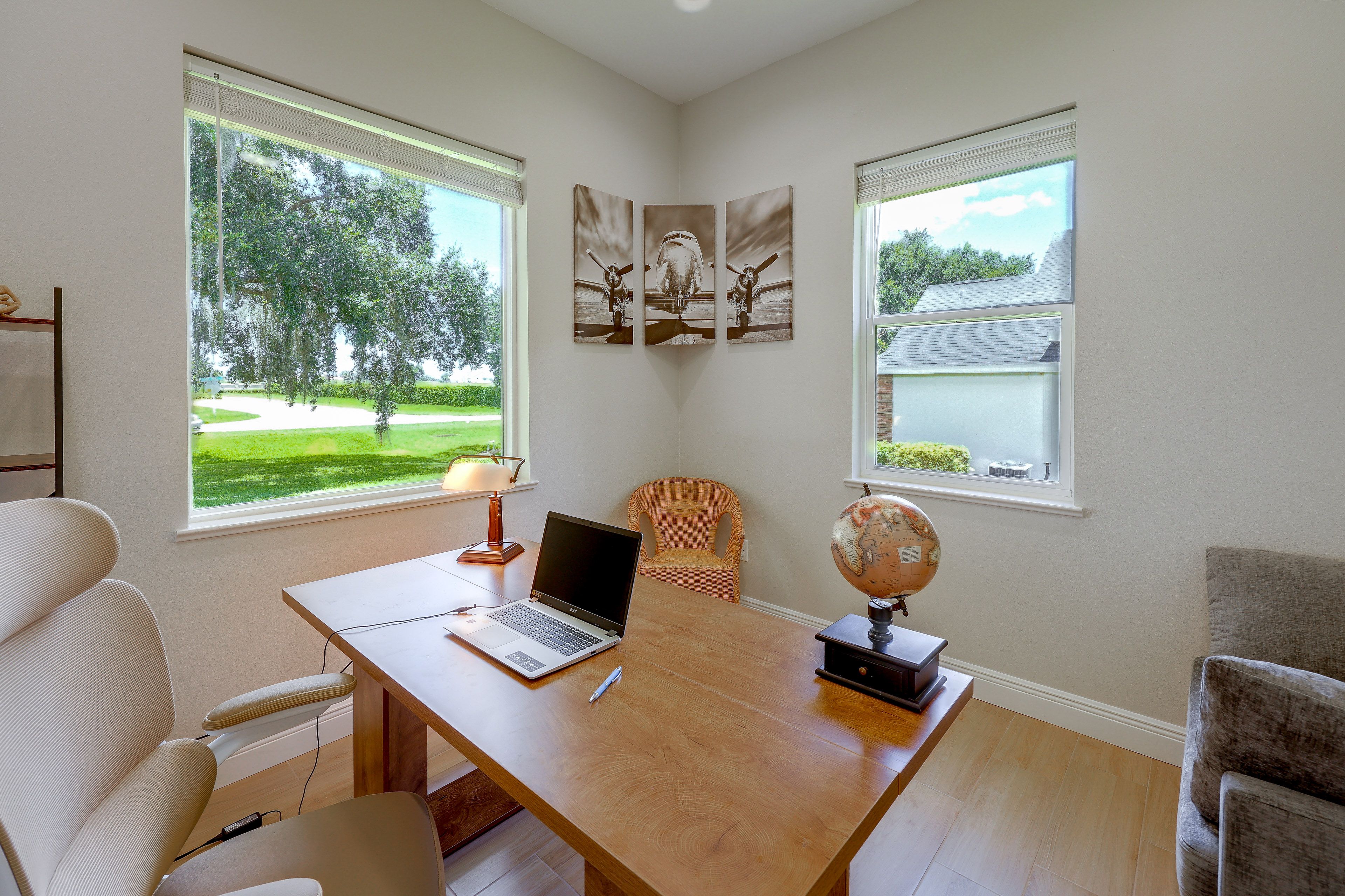 Bedroom 4 | Office | Twin Sleeper Chair | 1st Floor