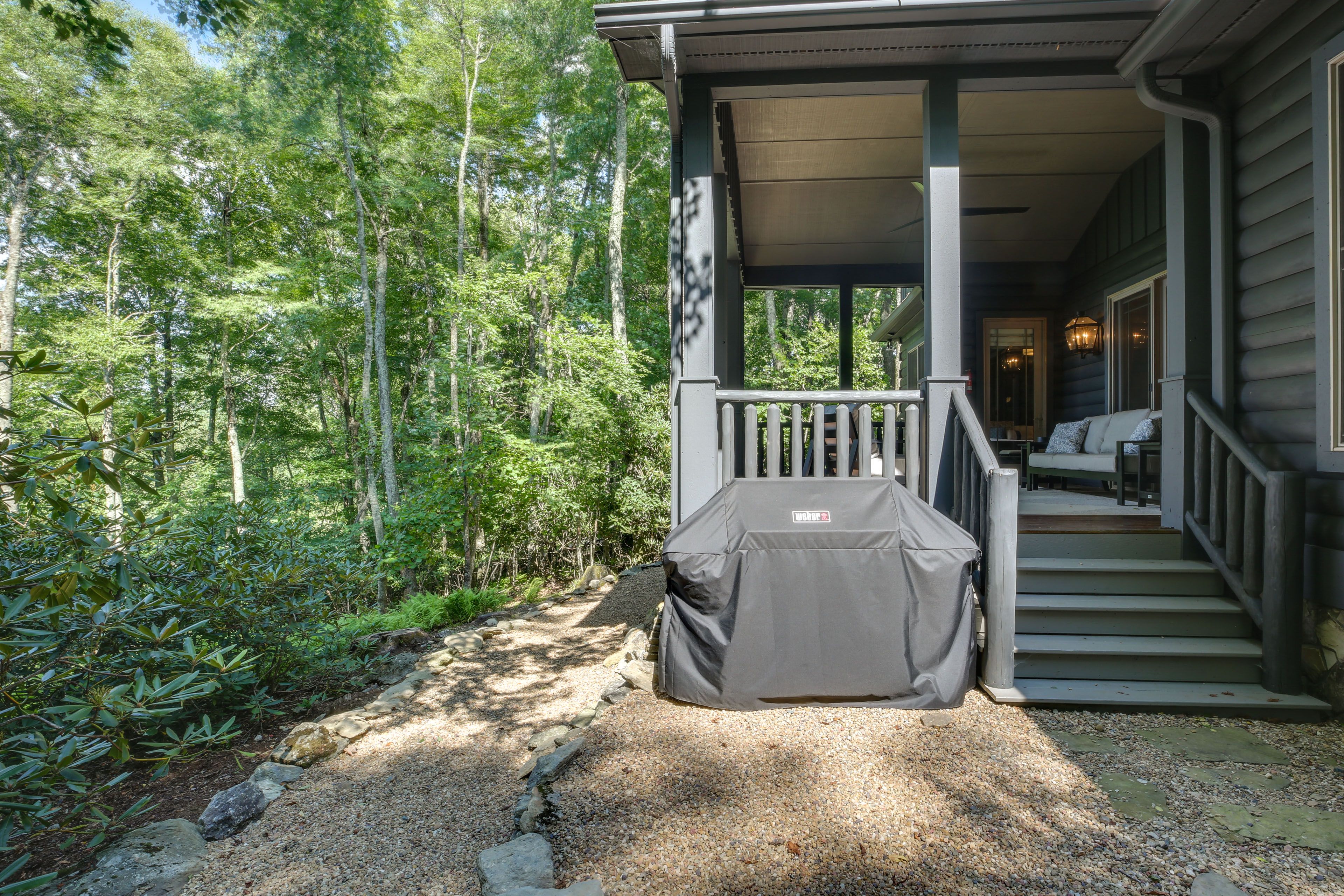 Exterior | Gas Grill | Private Hot Tub