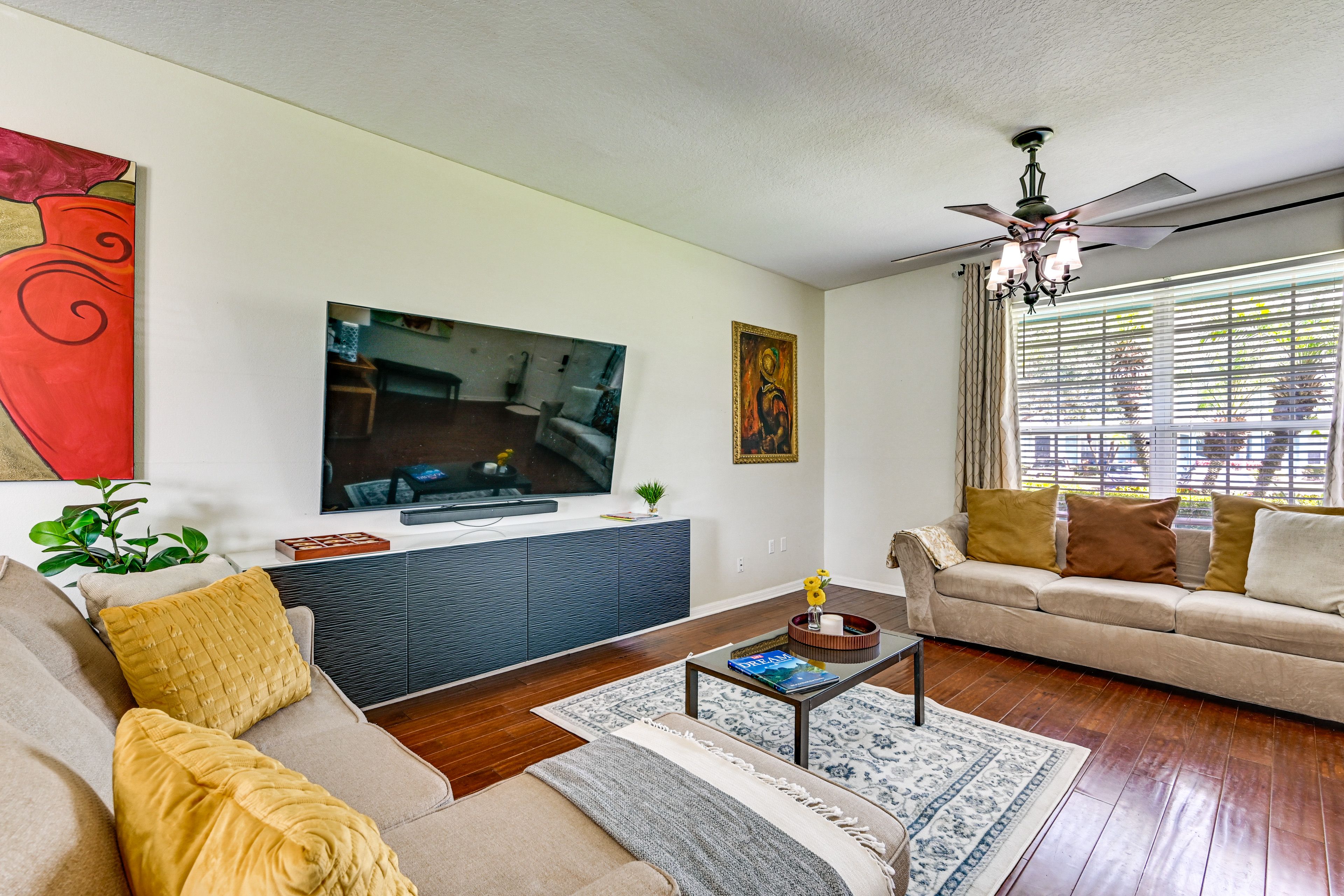 Tampa Vacation Rental | 3BR | 1.5BA | 1,672 Sq Ft | Stairs Required