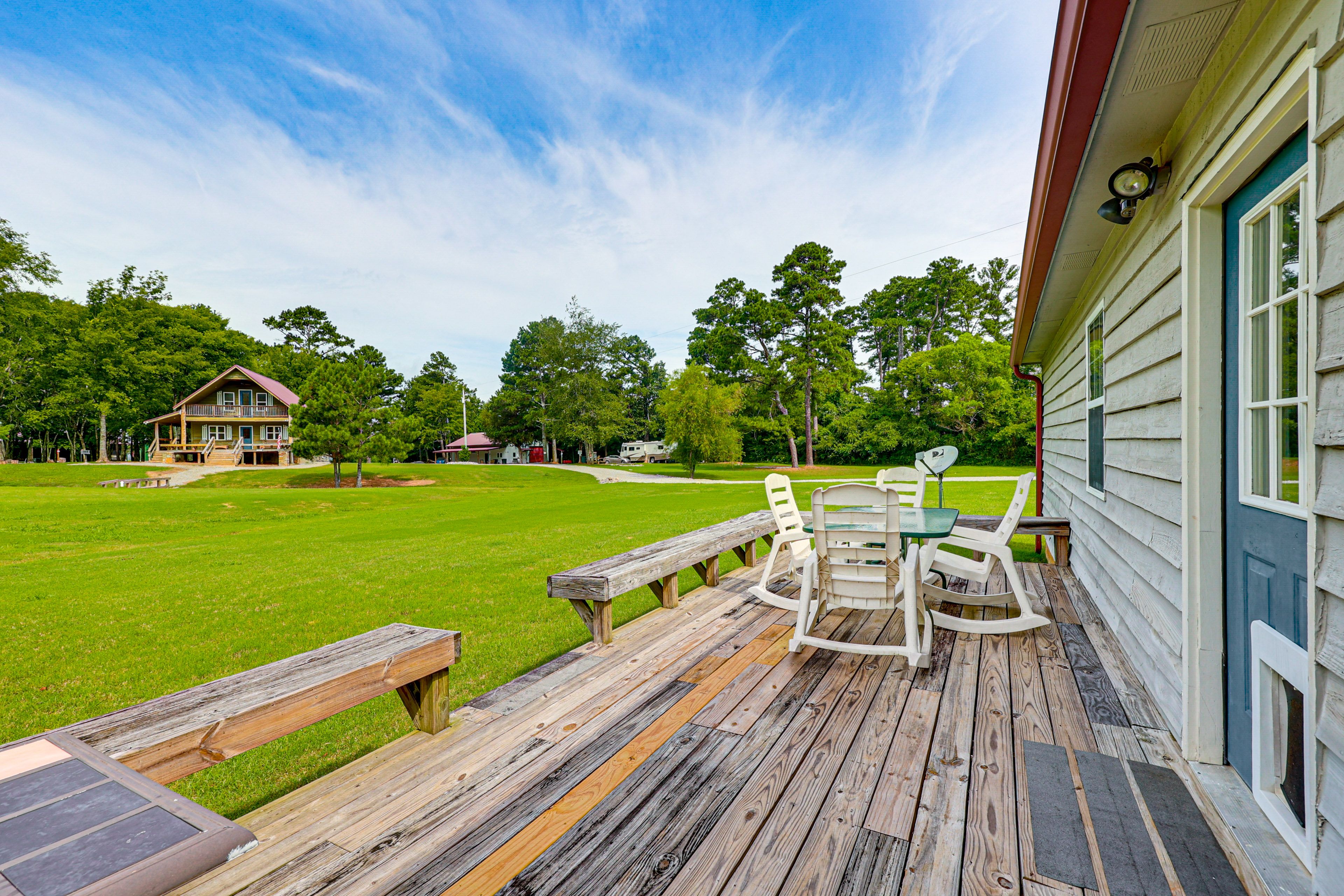 Private Deck | Outdoor Dining Area | Private Yard