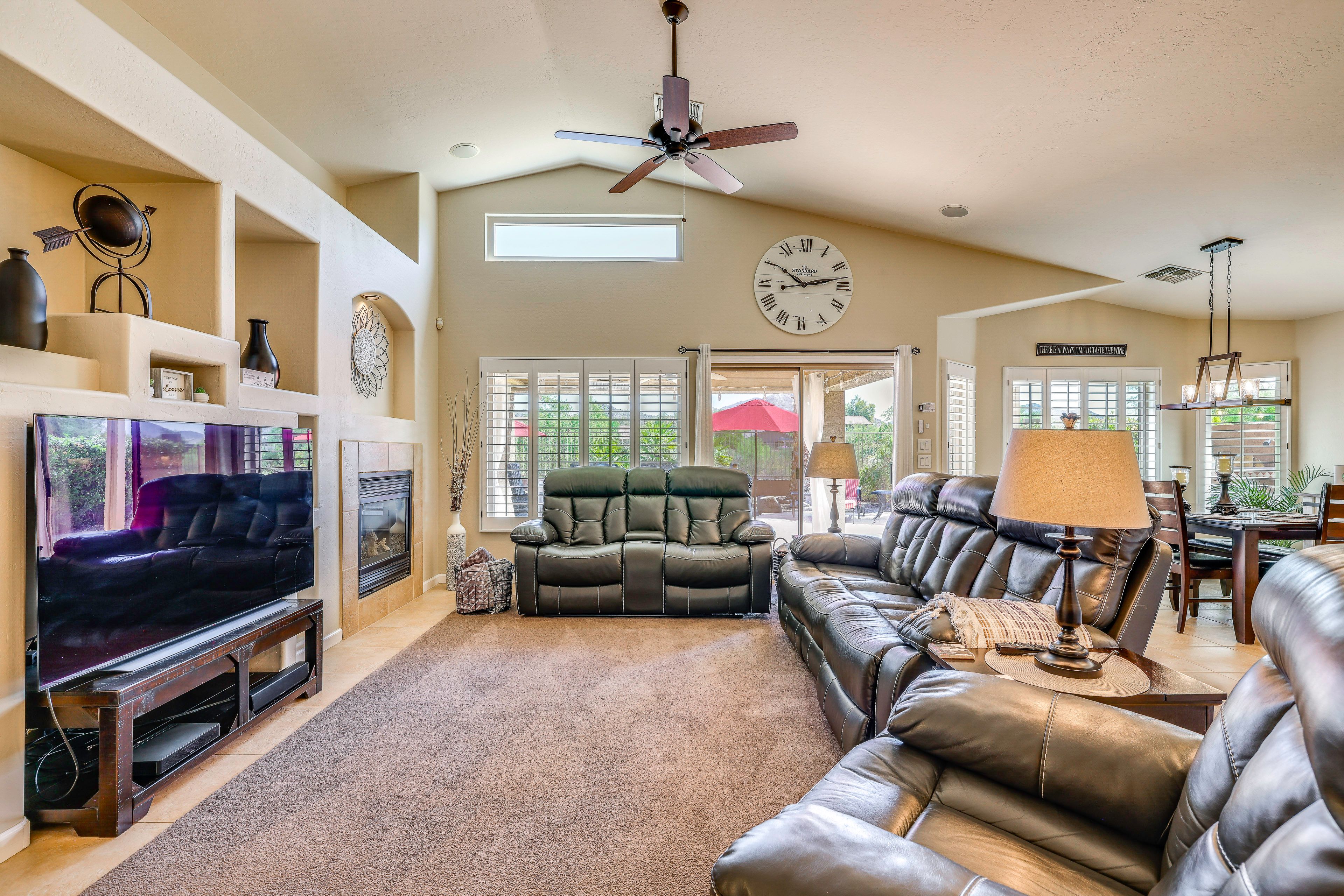 Living Room | Open Floor Plan | Single-Story Home