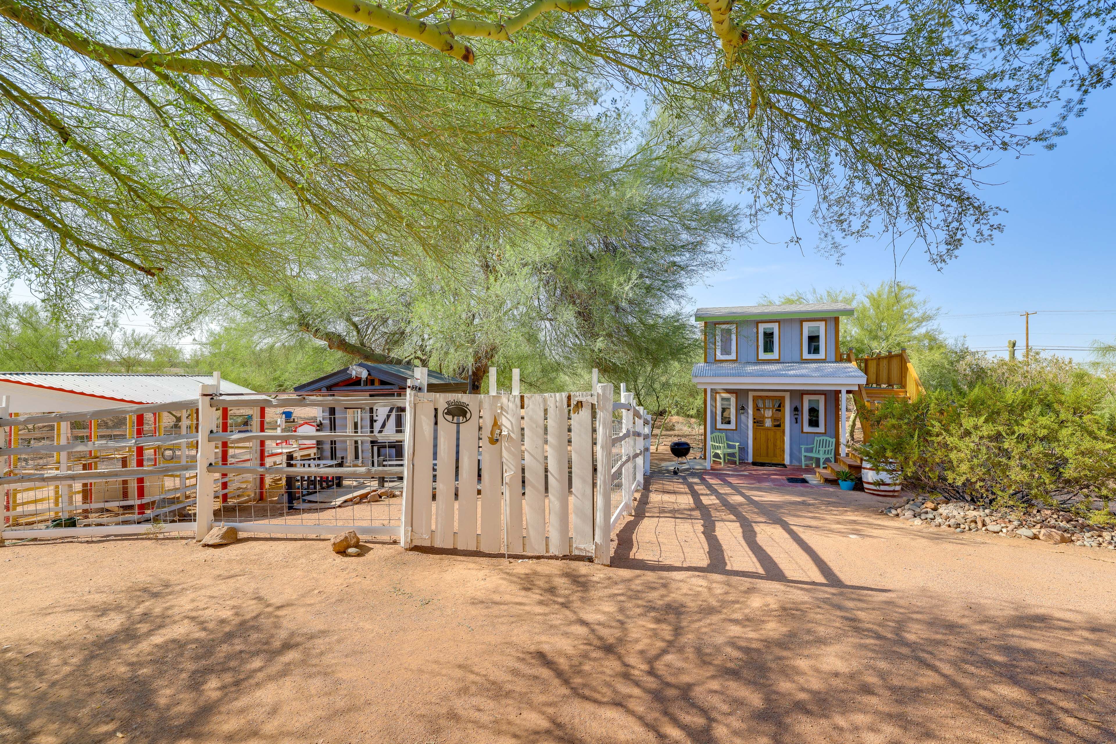 Property Exterior | Chicken Coop | Homeowner On-Site