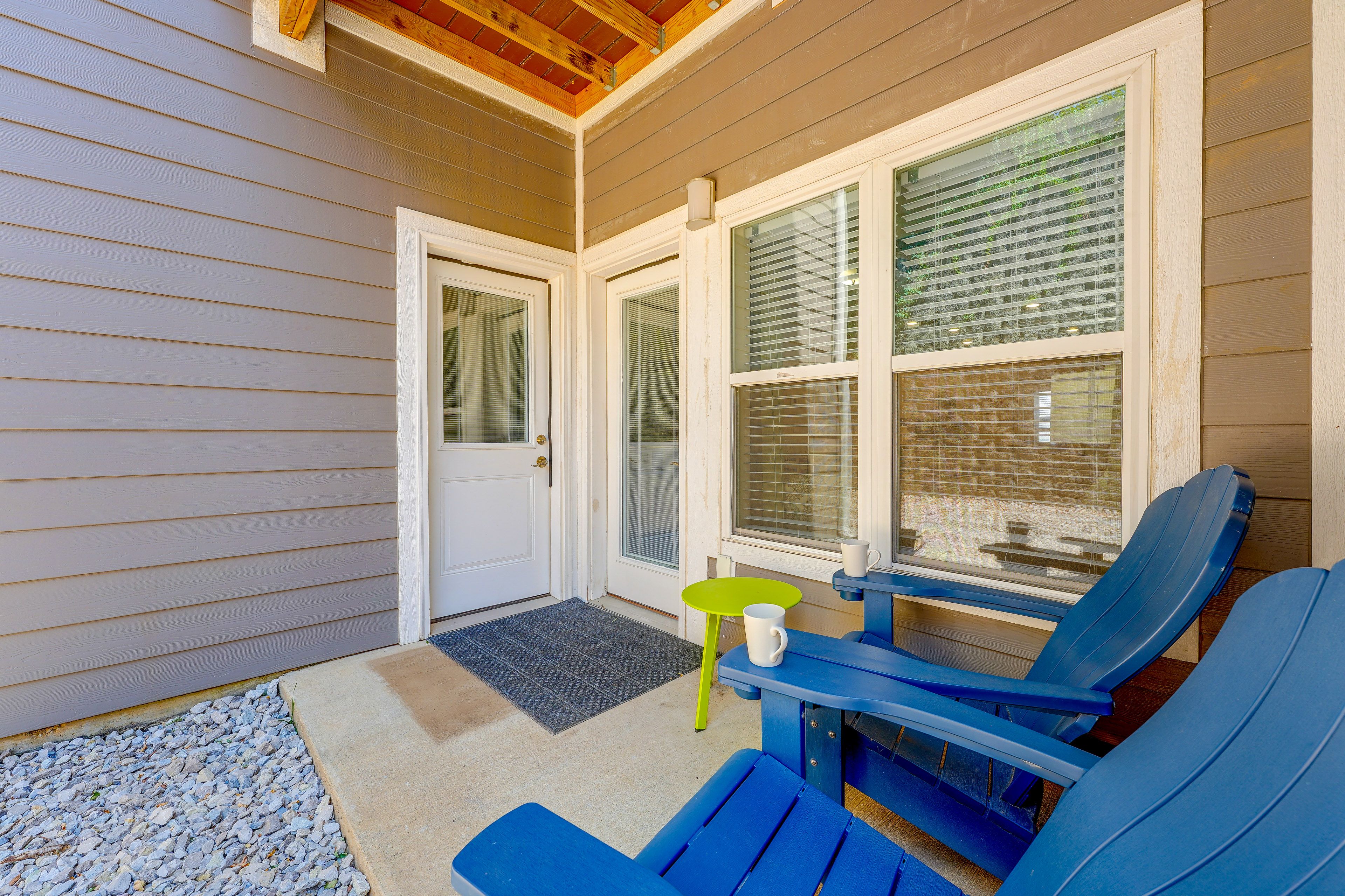 Private Covered Patio