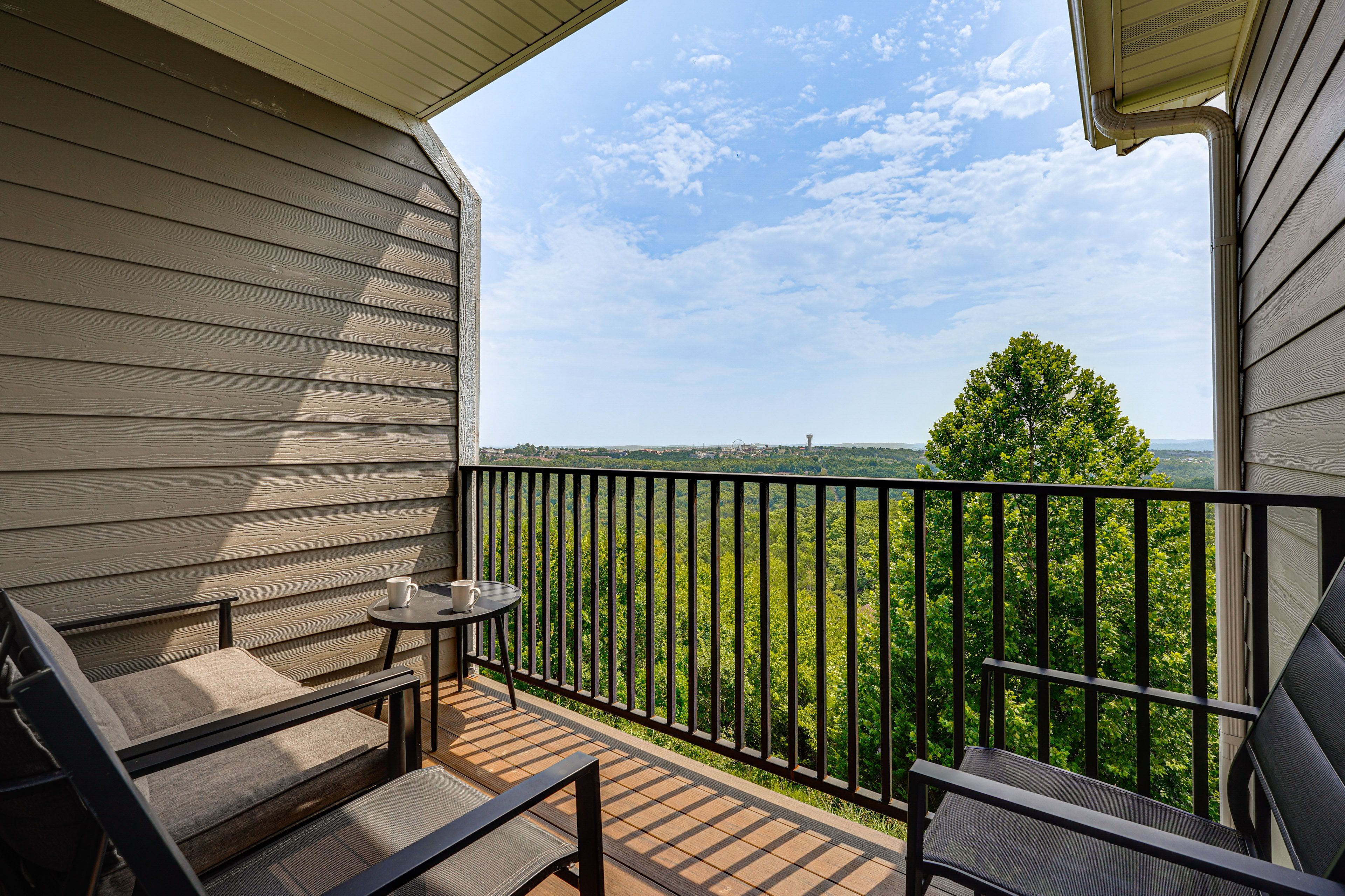 Furnished Balcony w/ Views