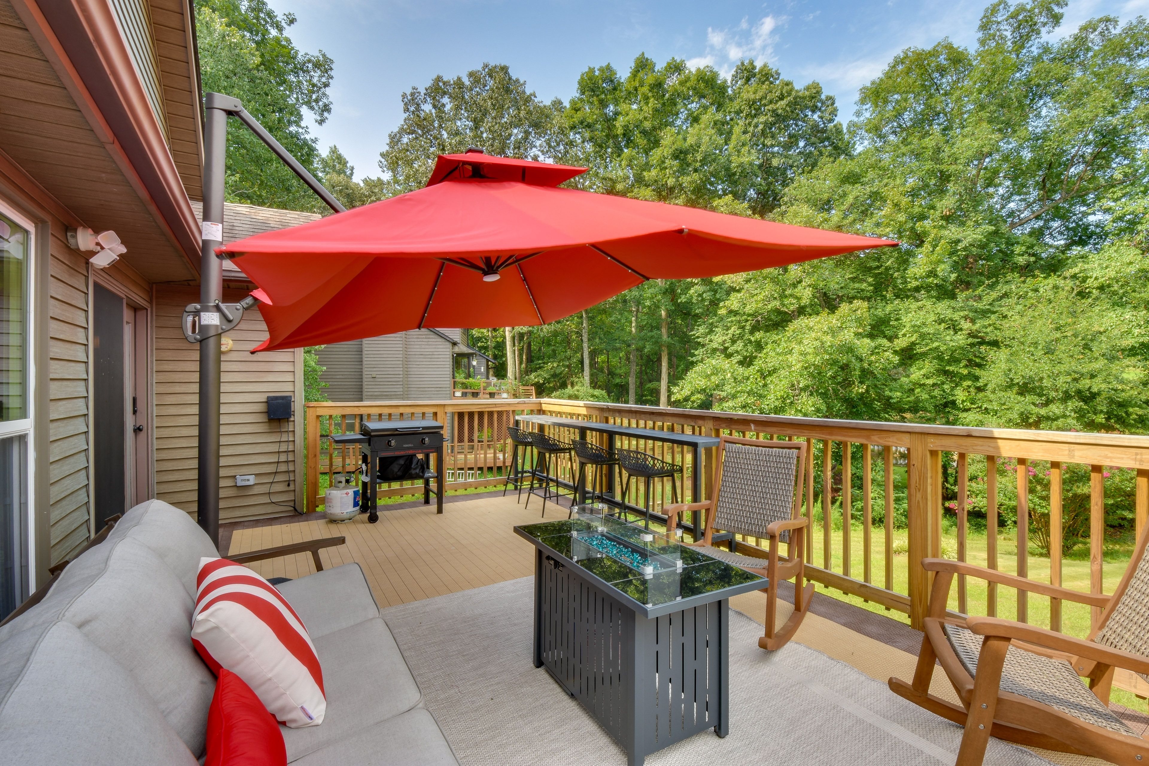 Private Deck | Access via Living Room