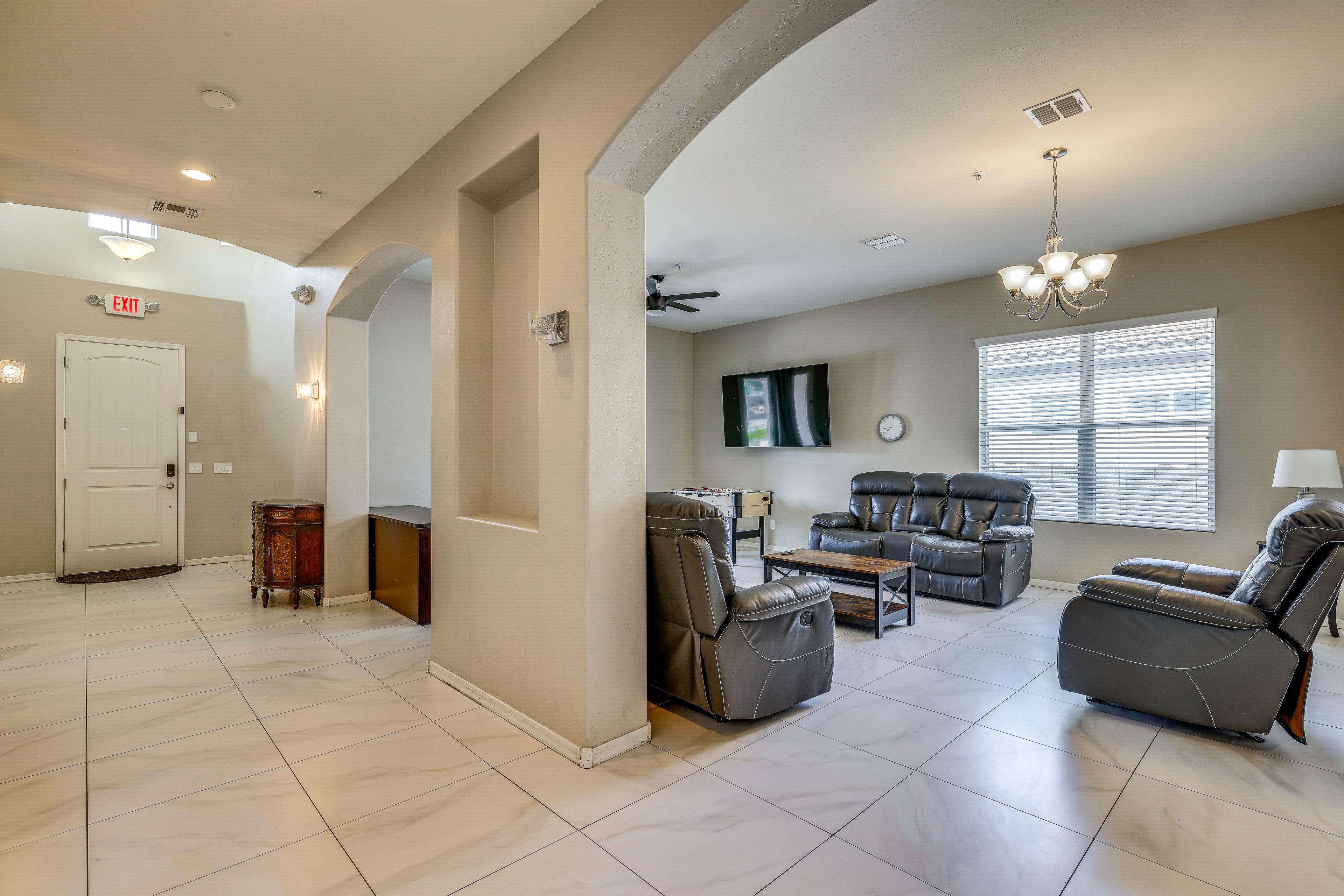 Entryway | Family Room | Foosball Table