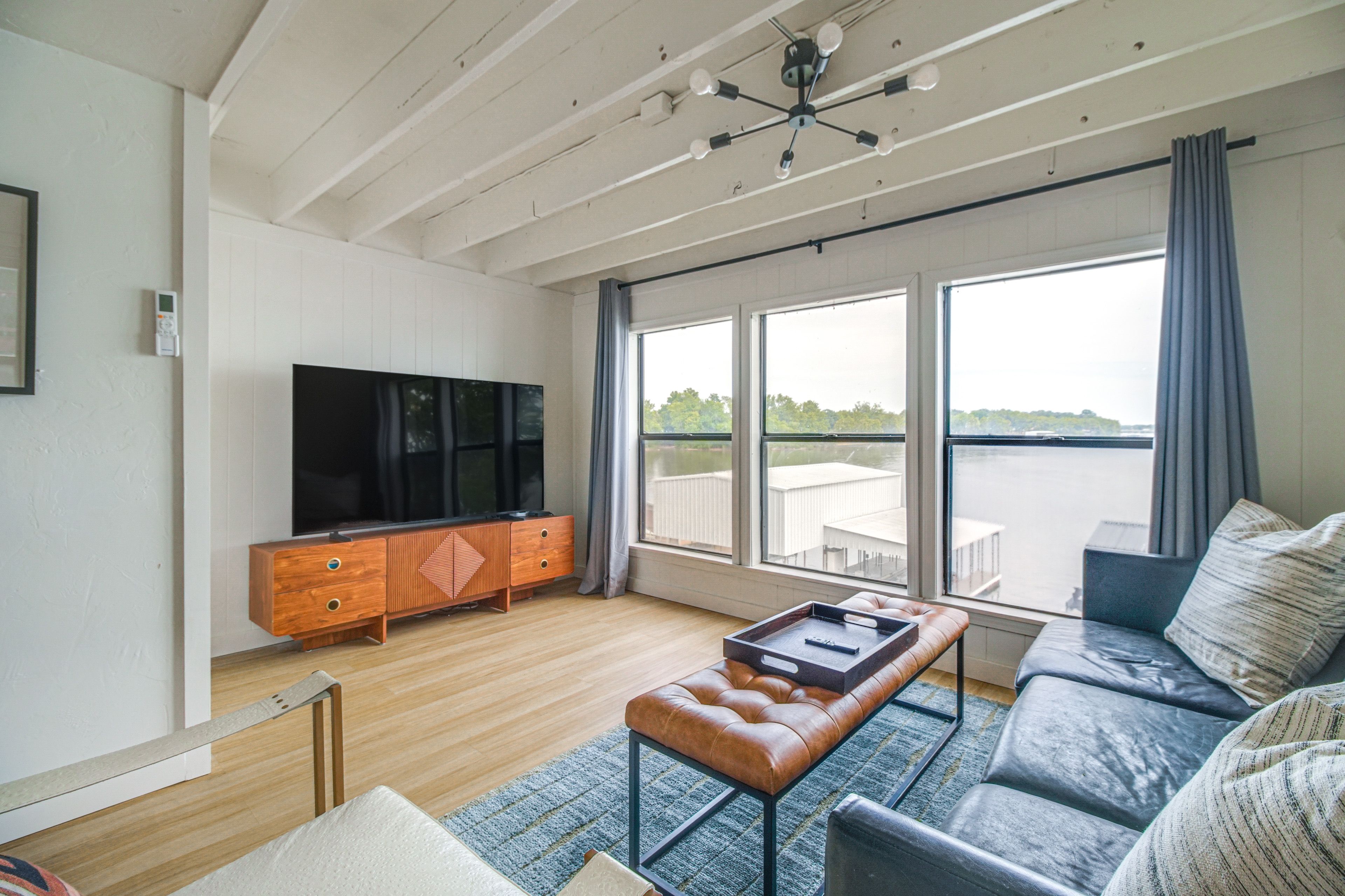 Property Interior | 3-Story Home | Lake Views