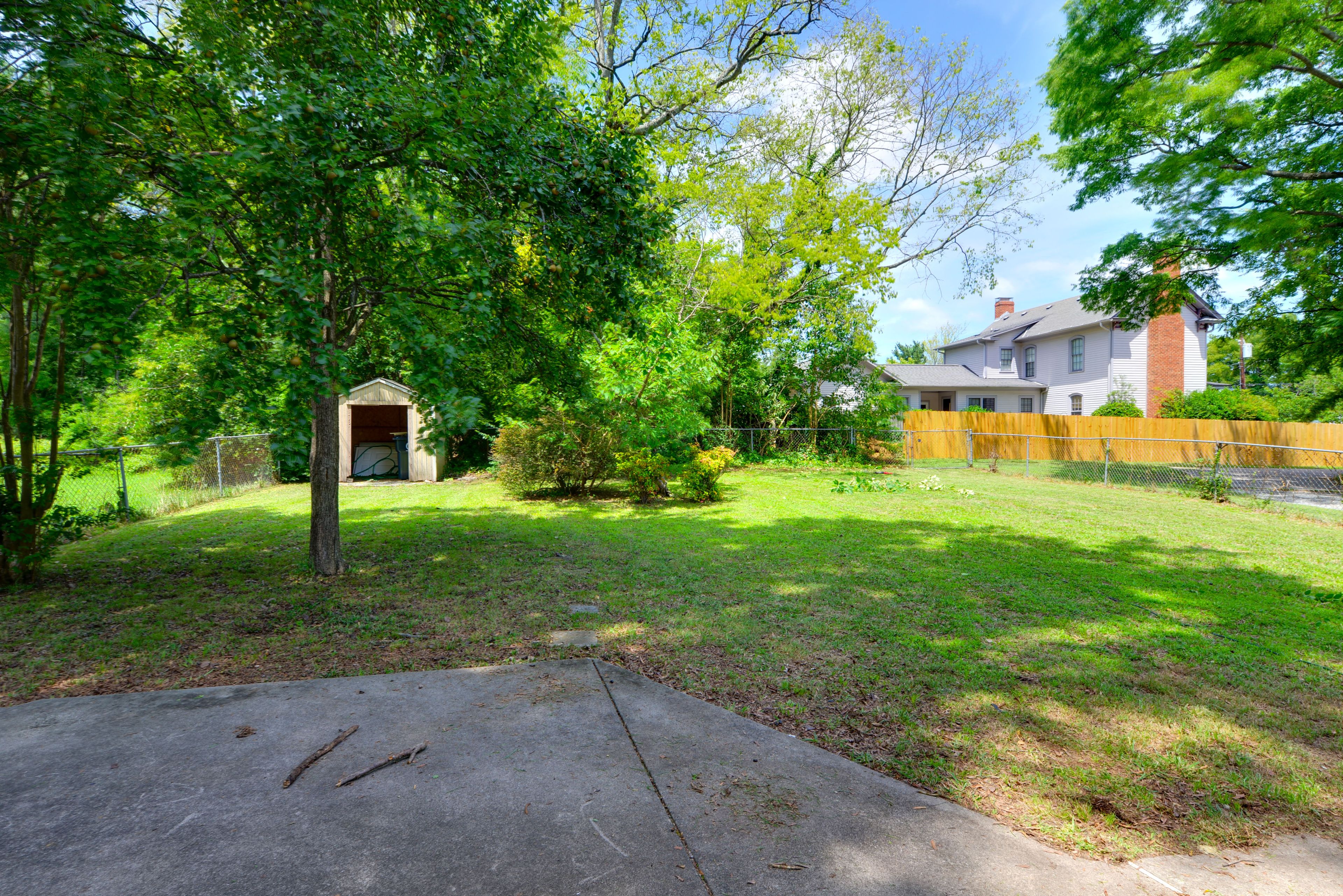 Fenced Backyard w/ Patio