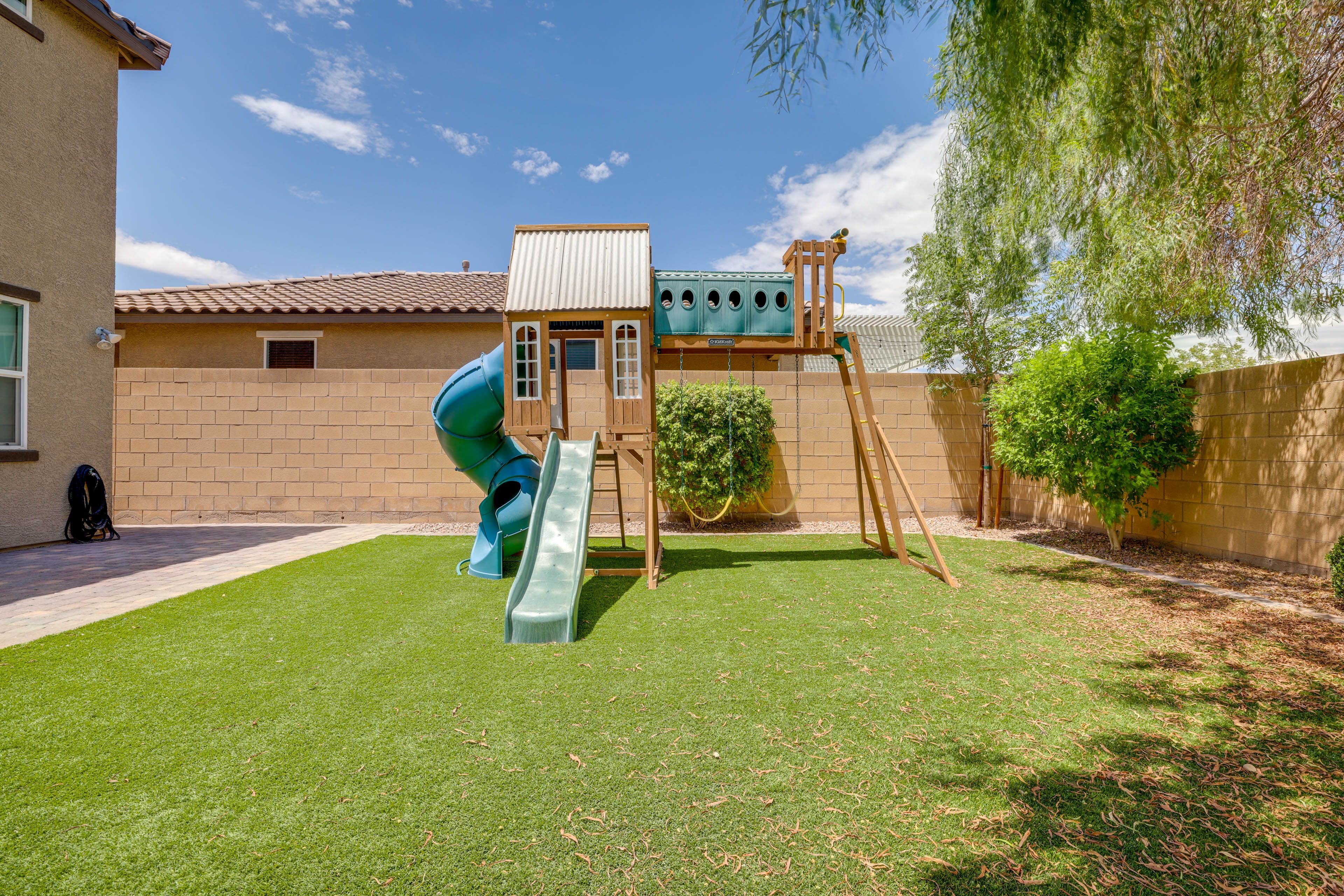 Fenced Backyard | Playground