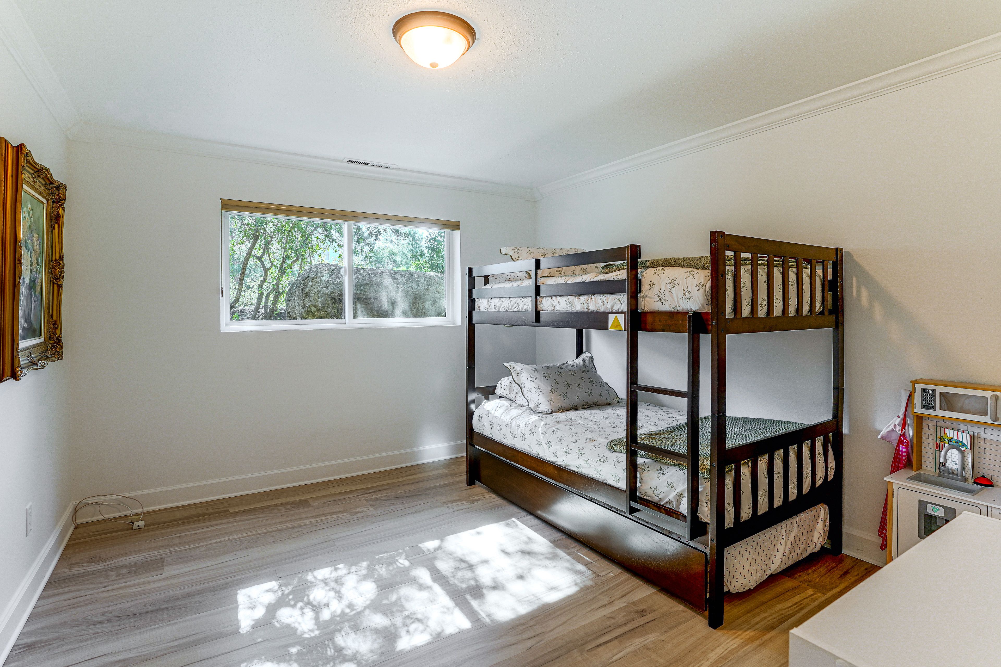 Bedroom | Twin Bunk Bed w/ Twin Trundle | Kids' Toys | Lower Level