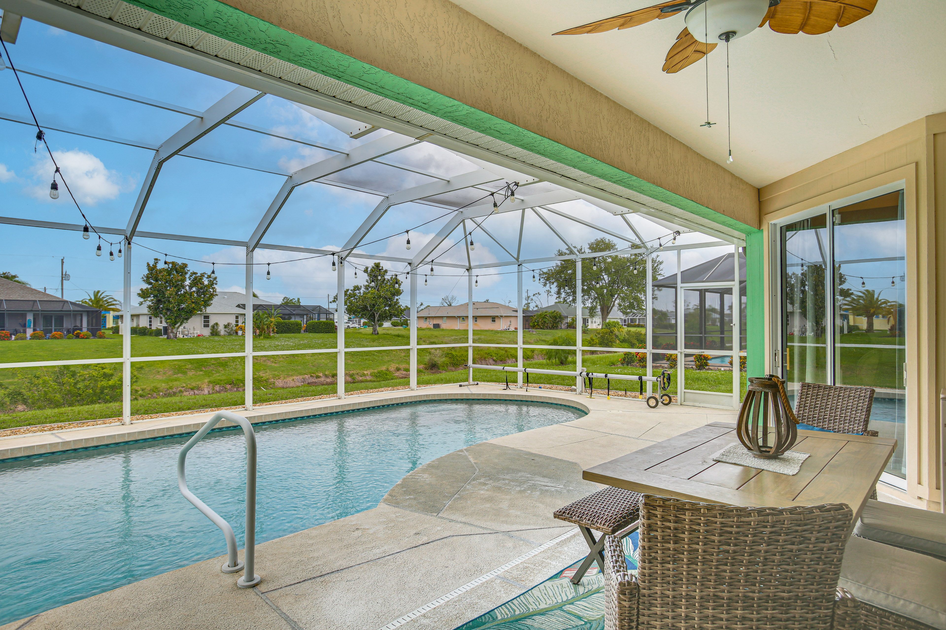 Rotonda West Vacation Rental | 3BR | 2BA | 1,672 Sq Ft | 1 Step to Enter