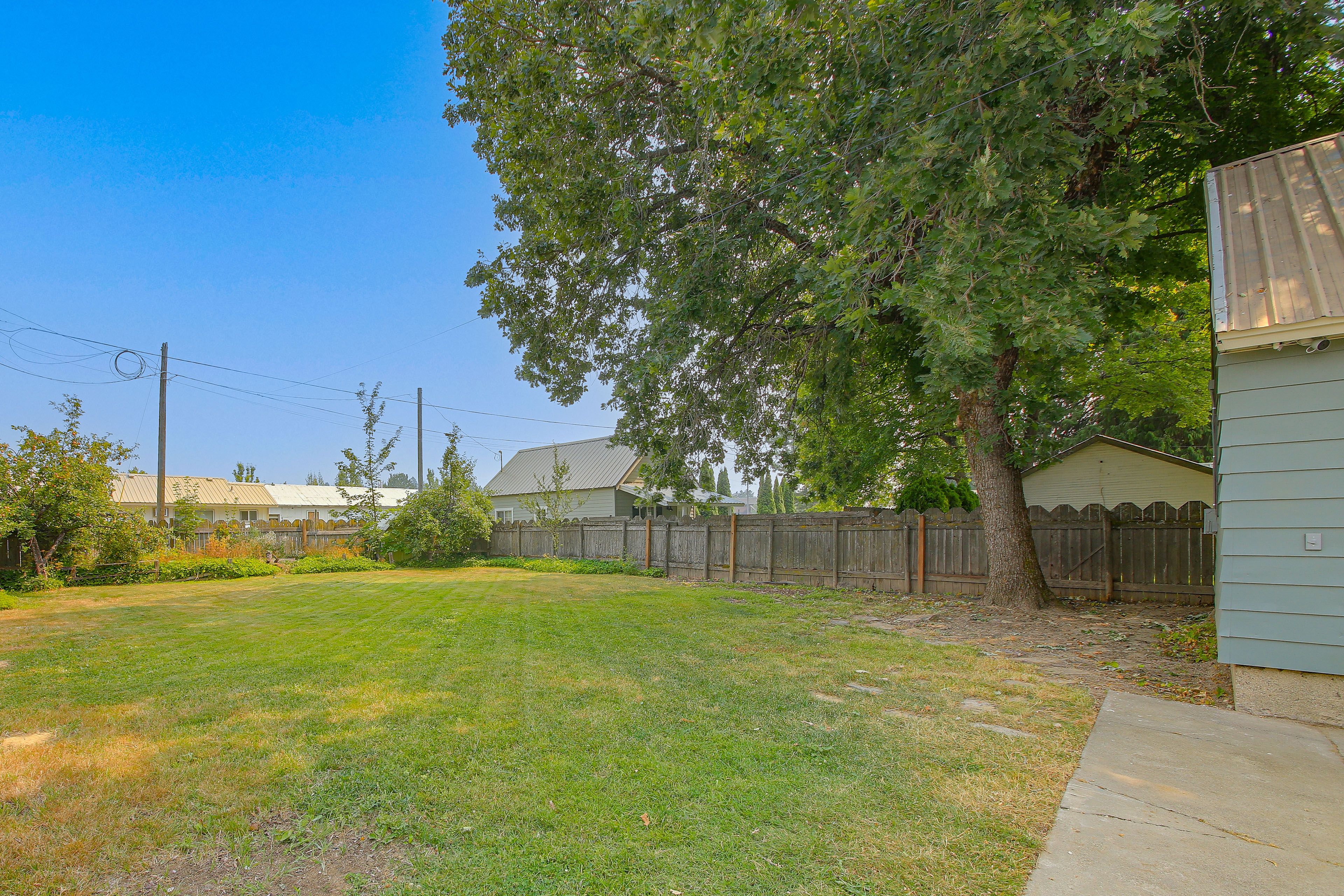 Fenced Backyard