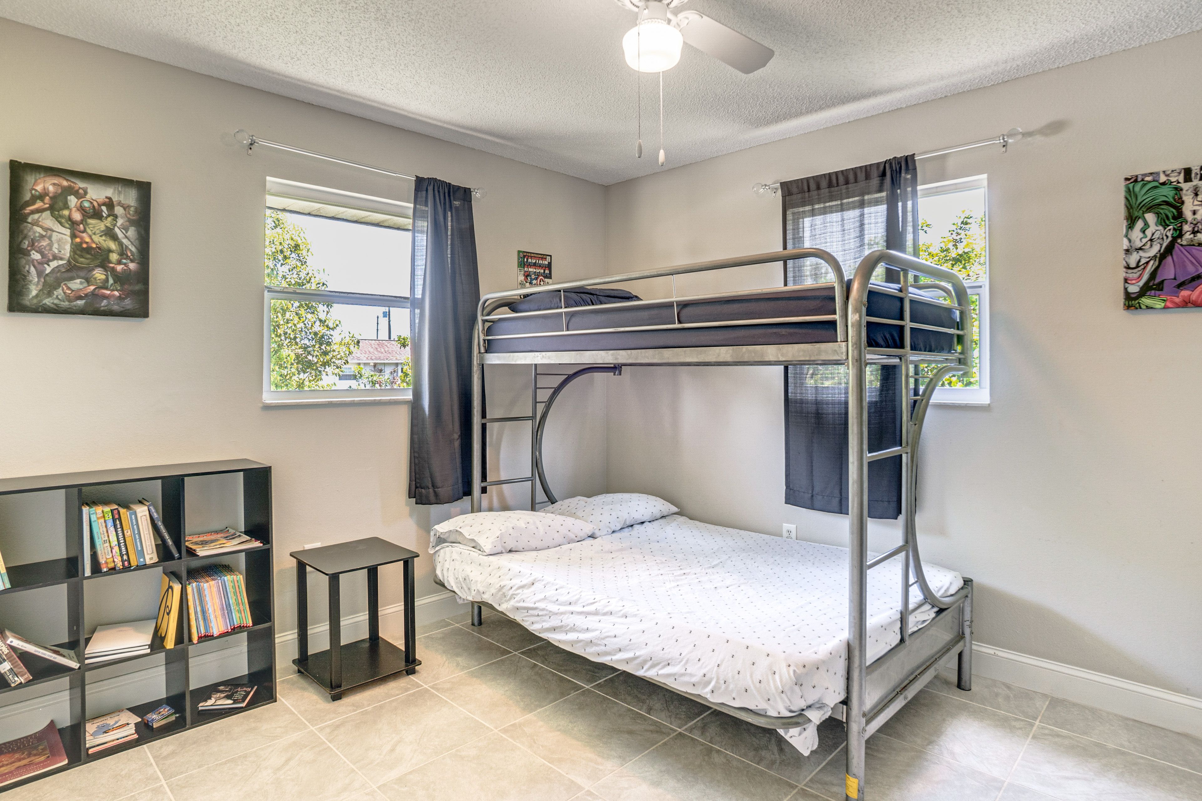 Bedroom 2 | Twin/Full Bunk Bed | Smart TV