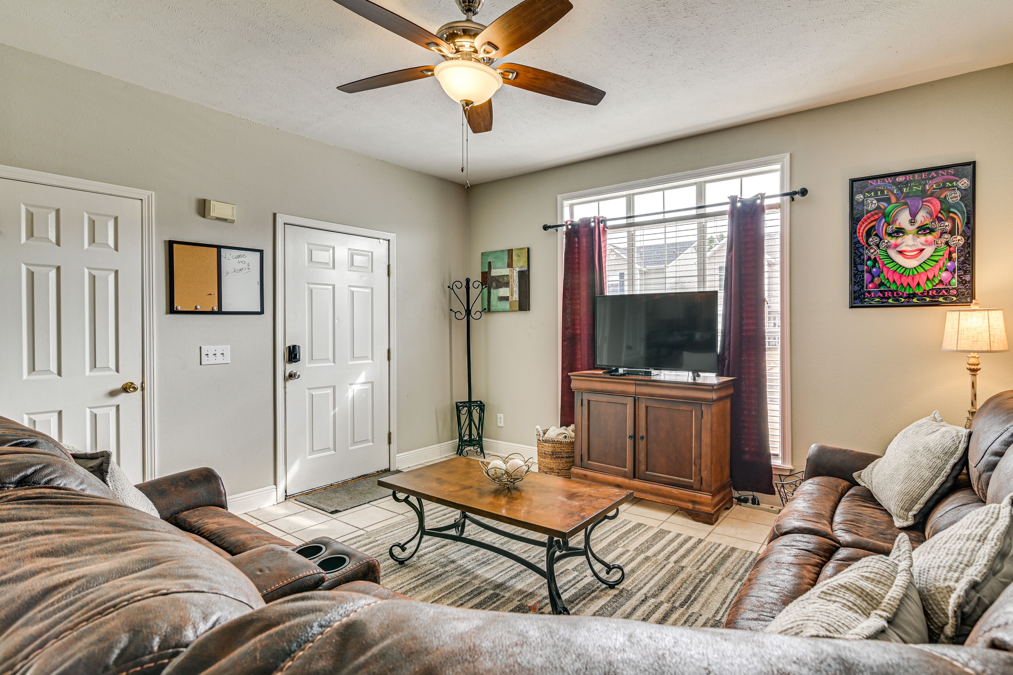 Starkville Vacation Rental | 3BR | 3.5BA | 1,440 Sq Ft