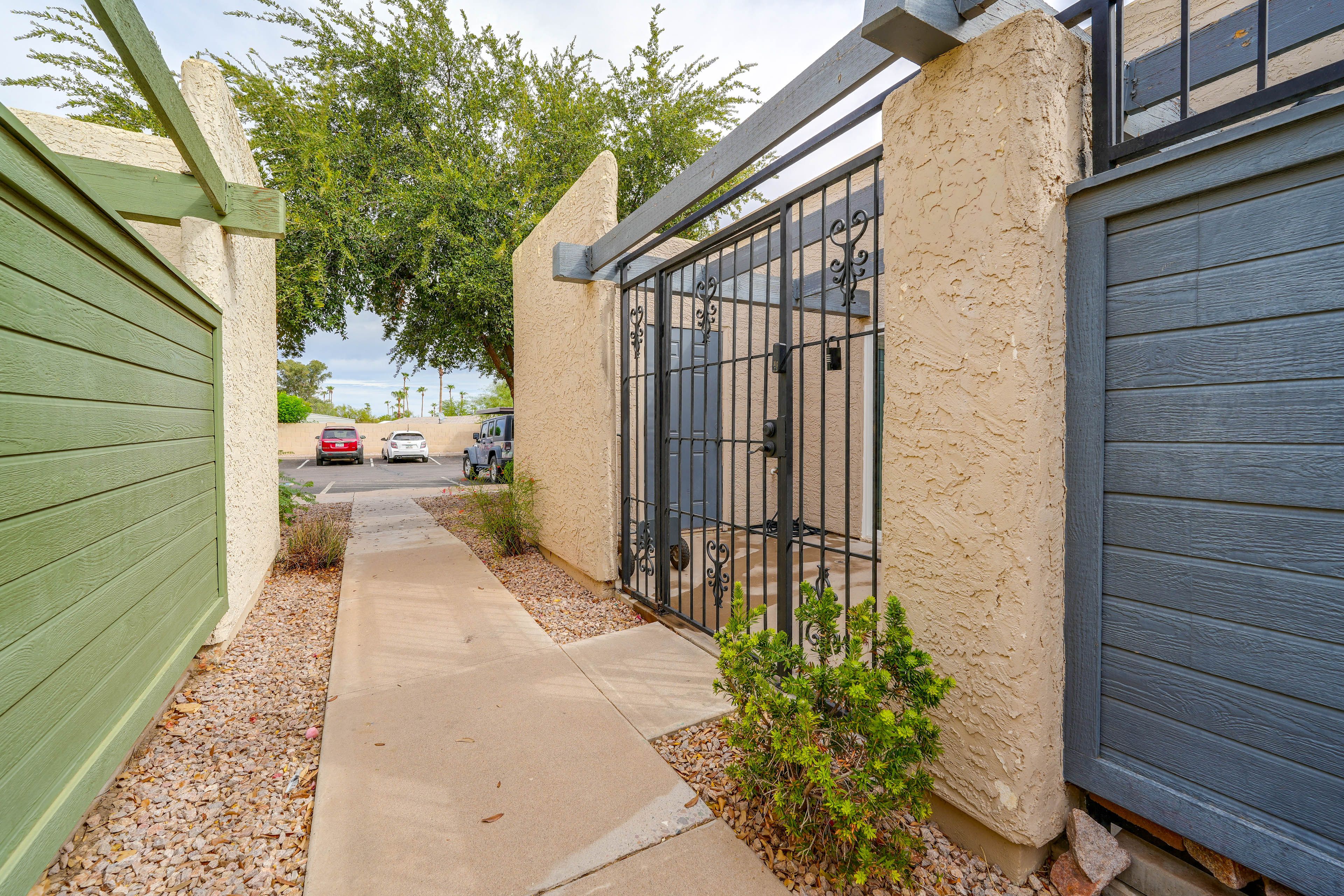 Gated Unit | Open Parking Lot (Uncovered Spaces Only)