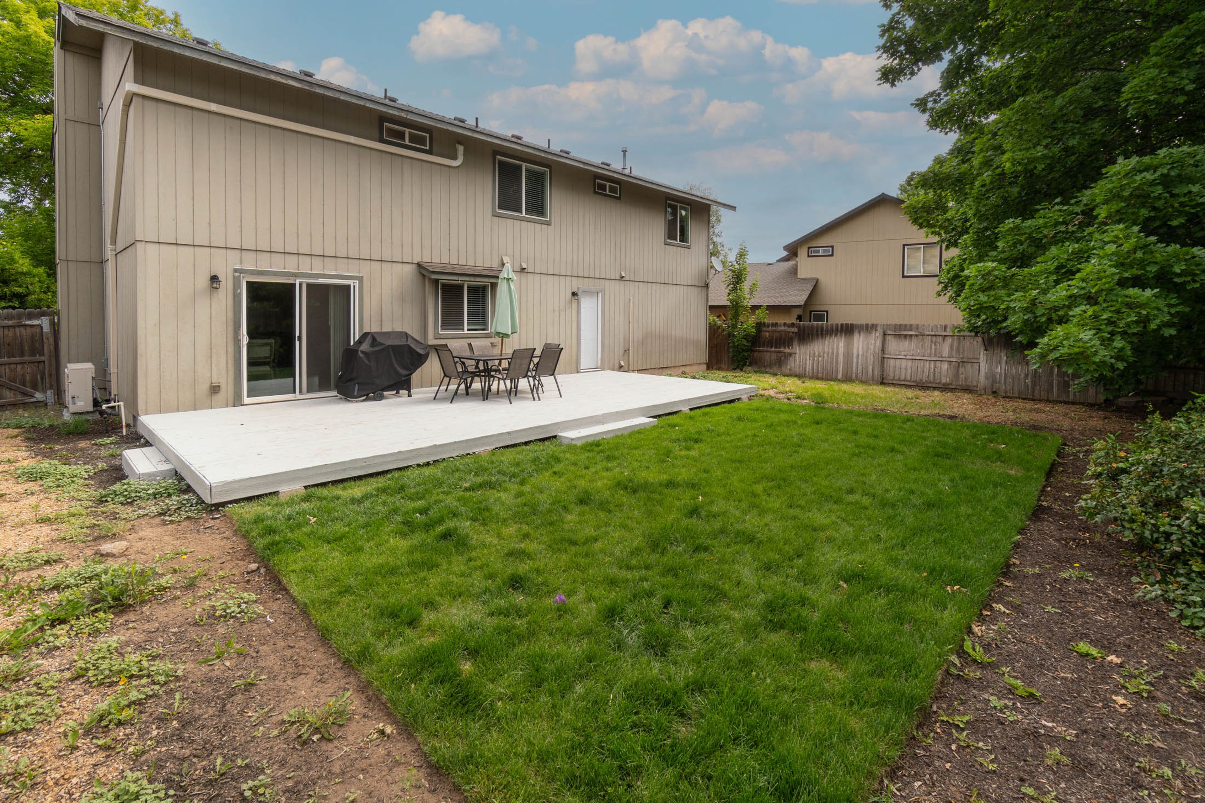 Fenced Backyard