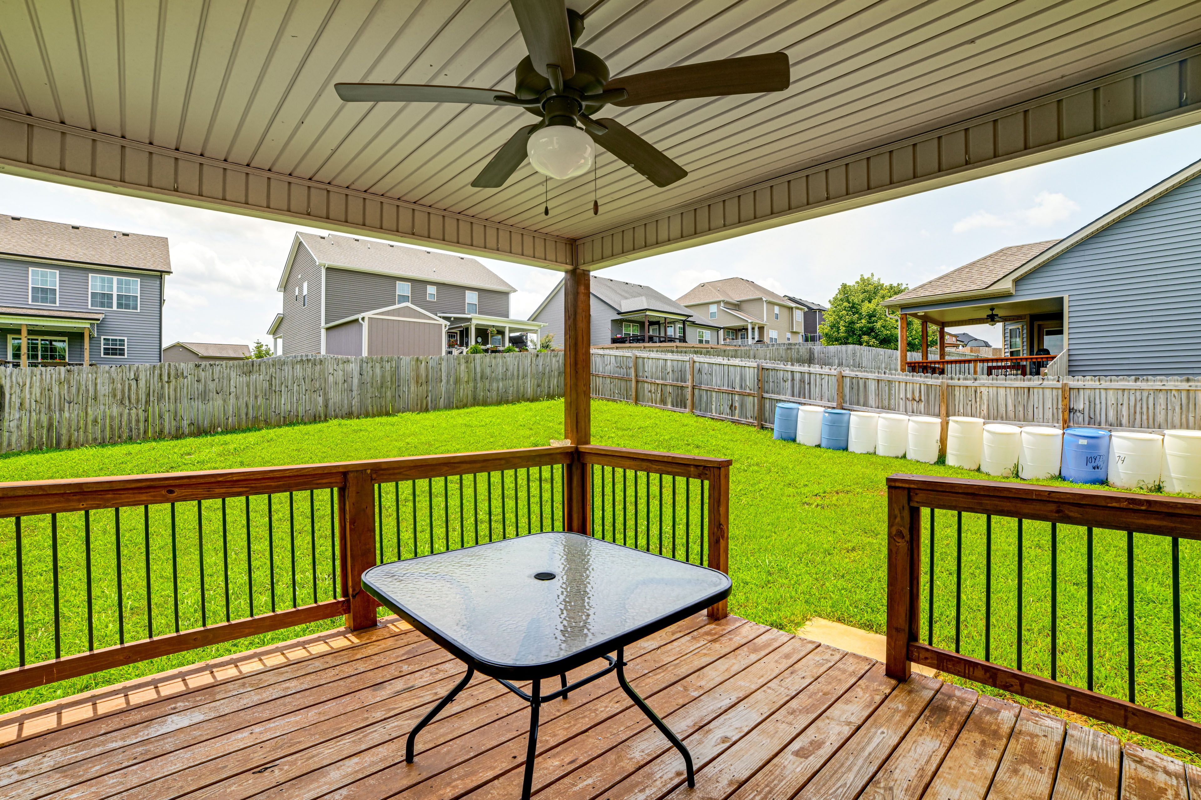 Covered Deck