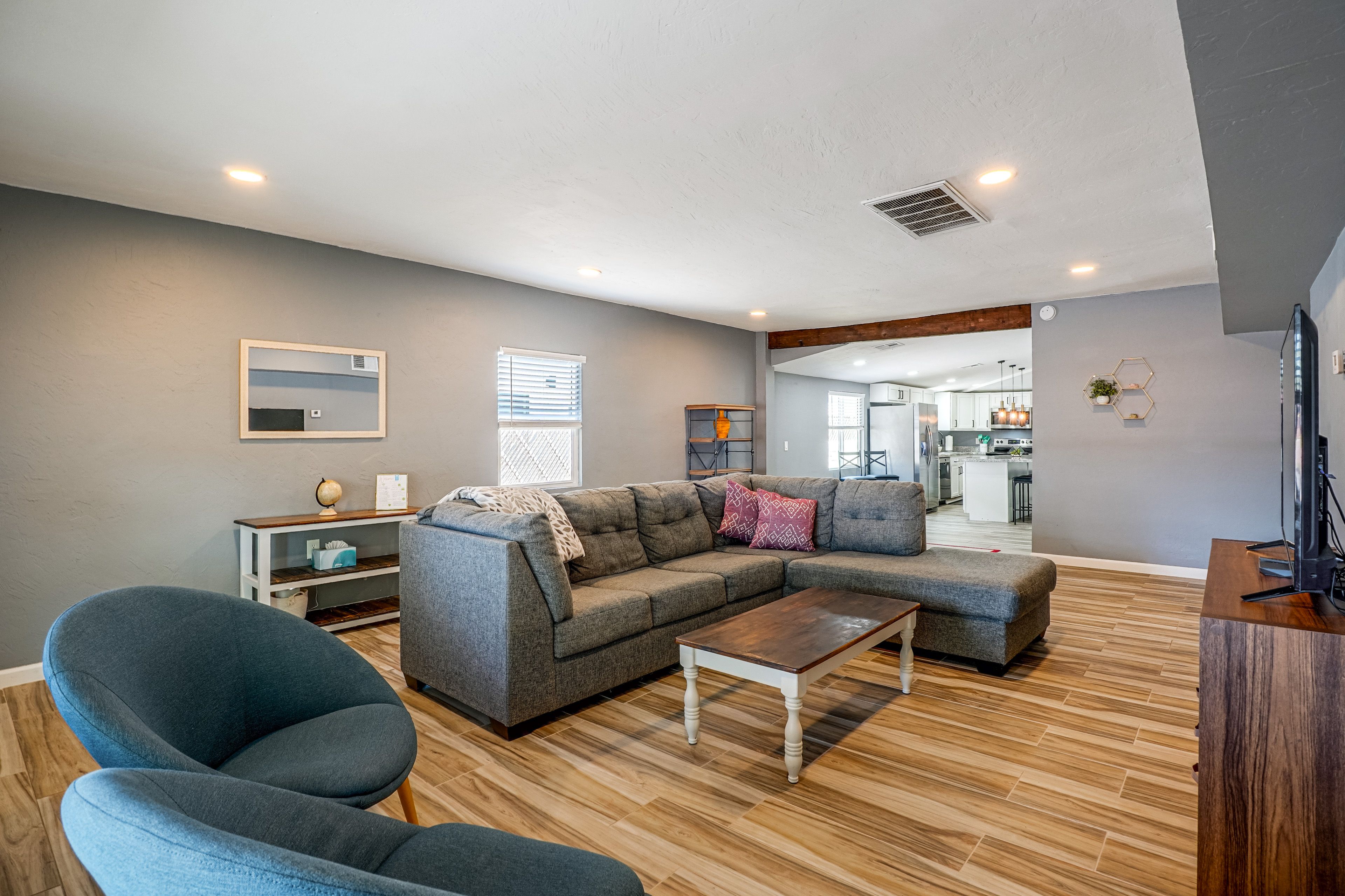 Tucson Vacation Rental | 3BR | 2BA | 2,012 Sq Ft | 1 Step for Entry