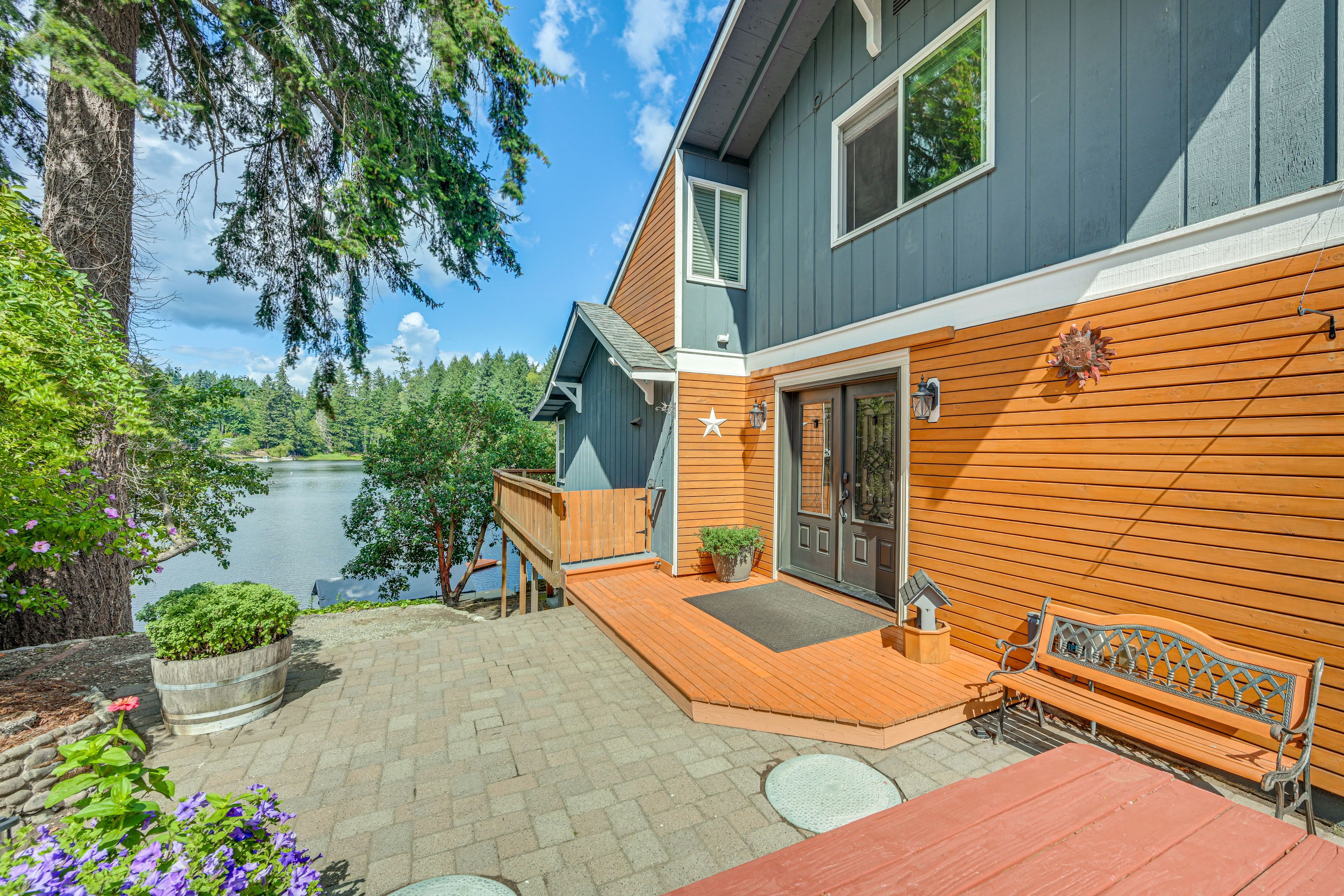 Stairs & Steep Ramp to Enter Home