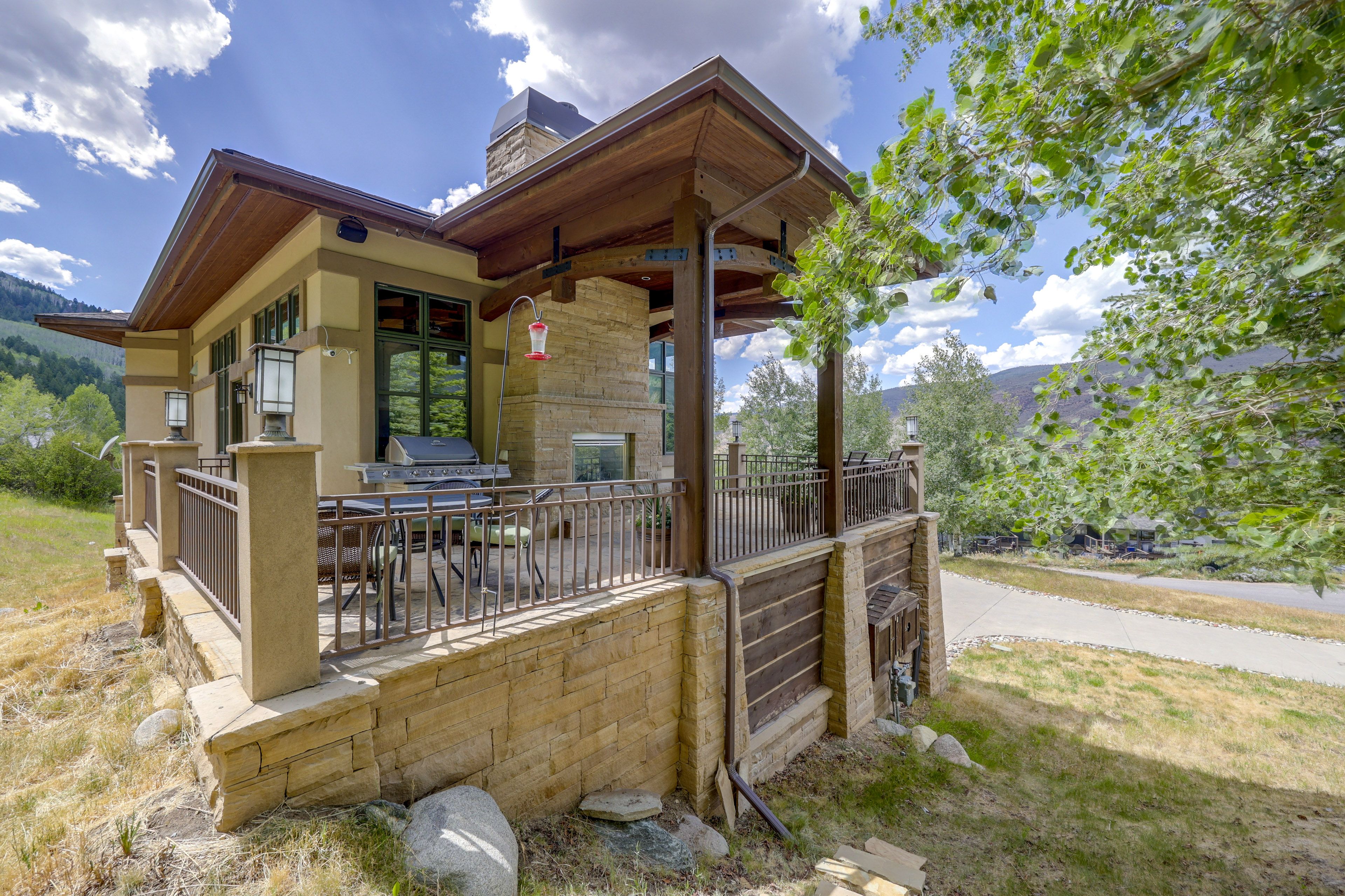 Furnished Deck | Gas Grill | Outdoor Fireplace | Mountain Views