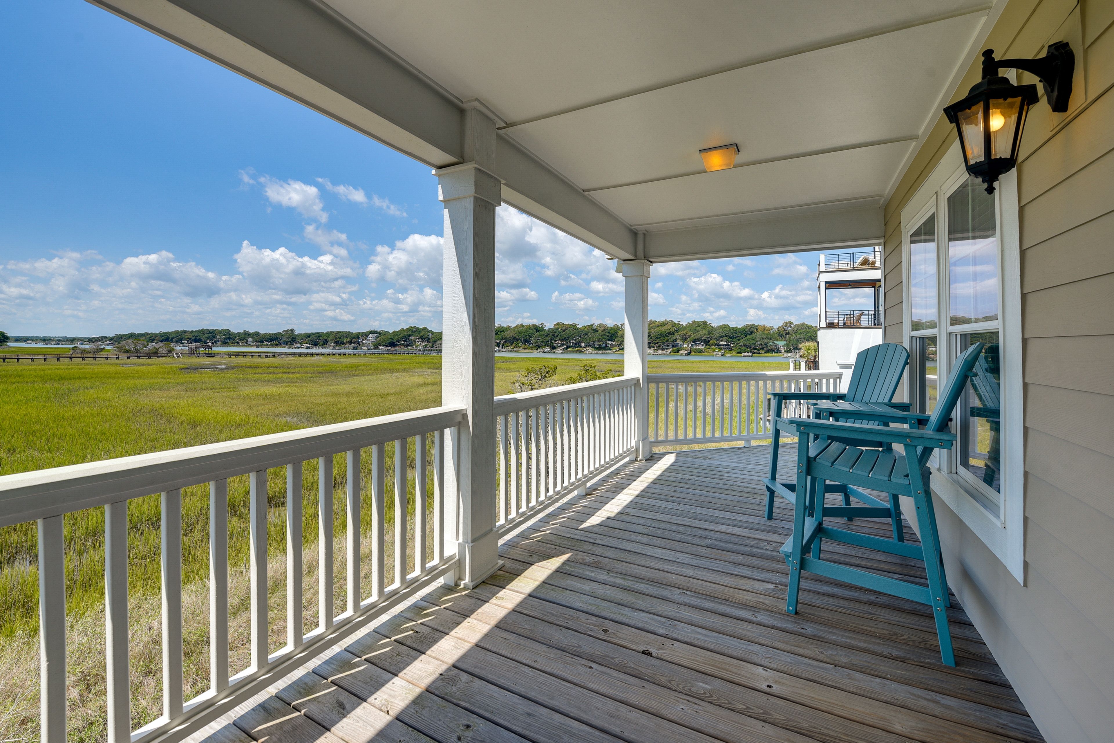 Holden Beach Vacation Rental | 2BR | 2BA | 1,020 Sq Ft | Stairs Required