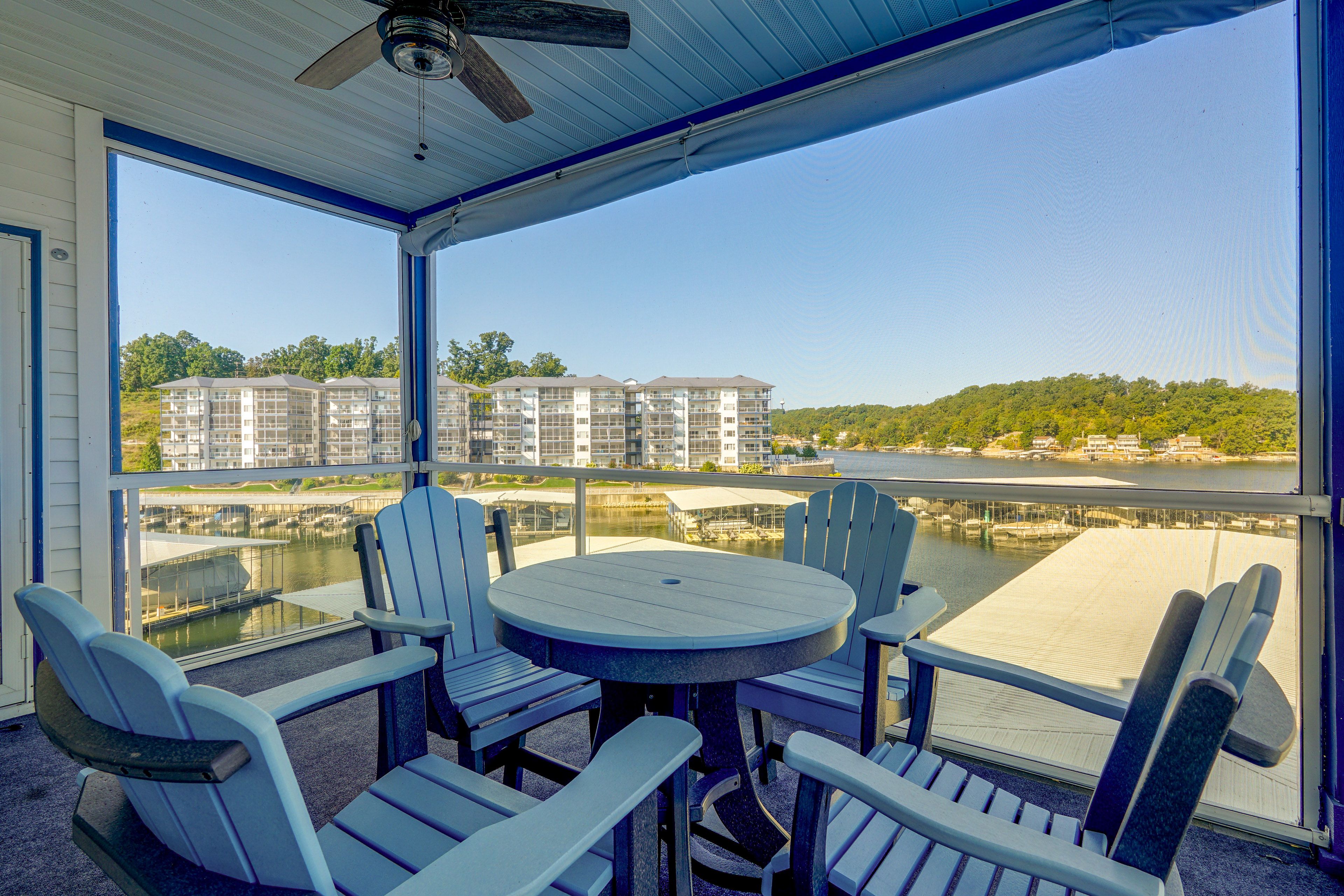 Lake Ozark Vacation Rental | 2BR | 2BA | 800 Sq Ft | Step-Free Access