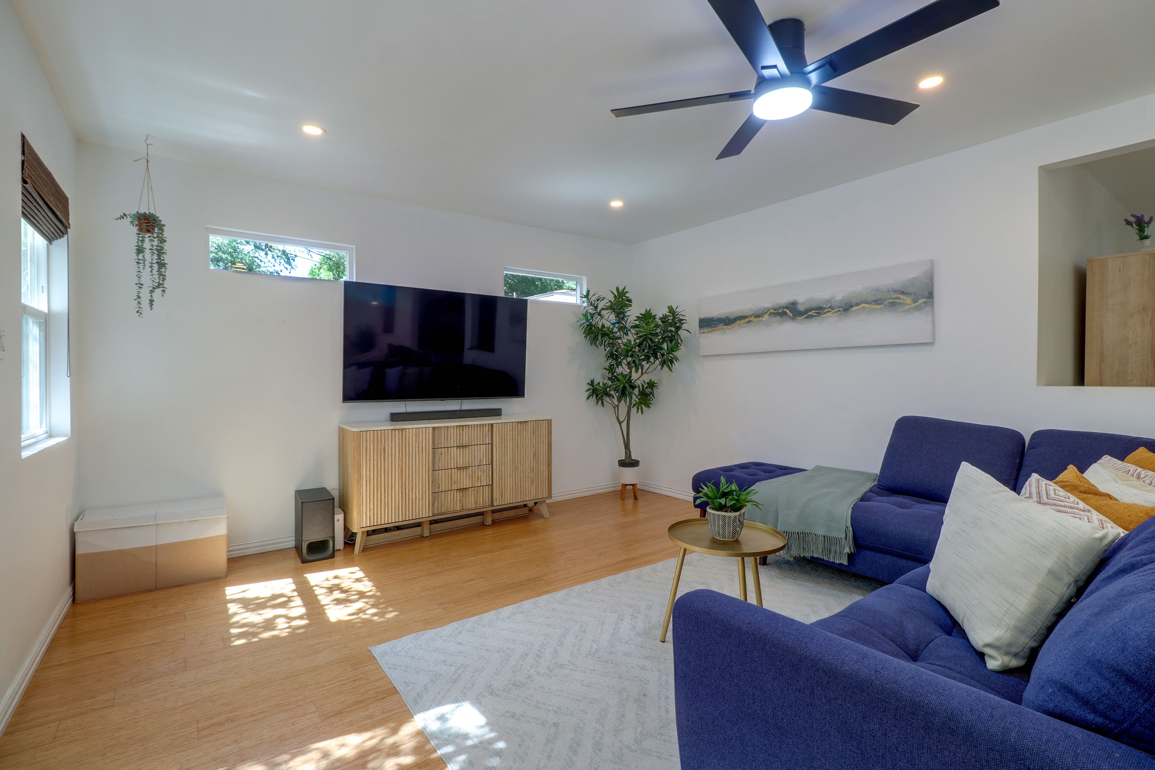 Back Living Area | Queen Sleeper Sofa