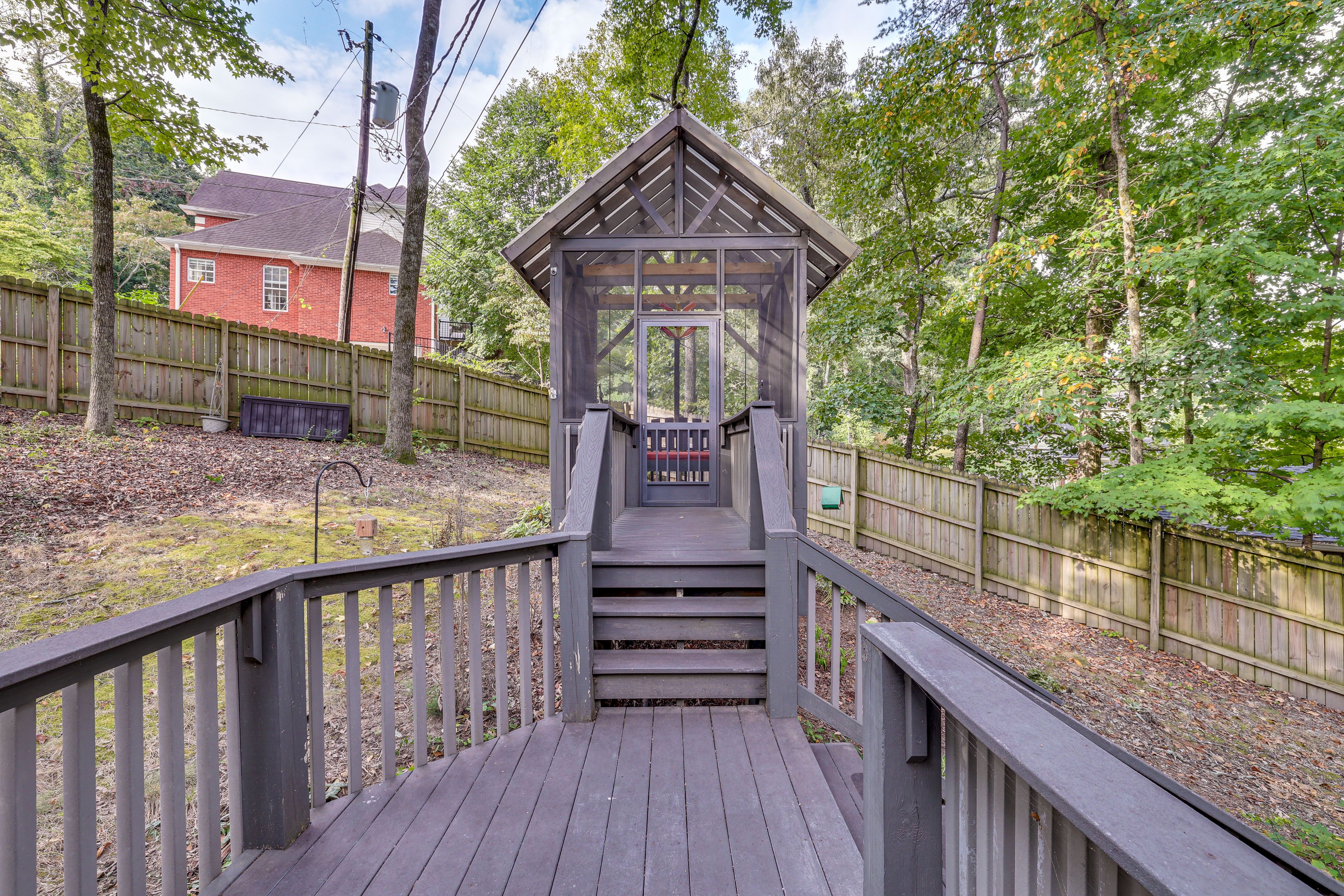 Exterior | Private Yard | Deck | Seating Areas