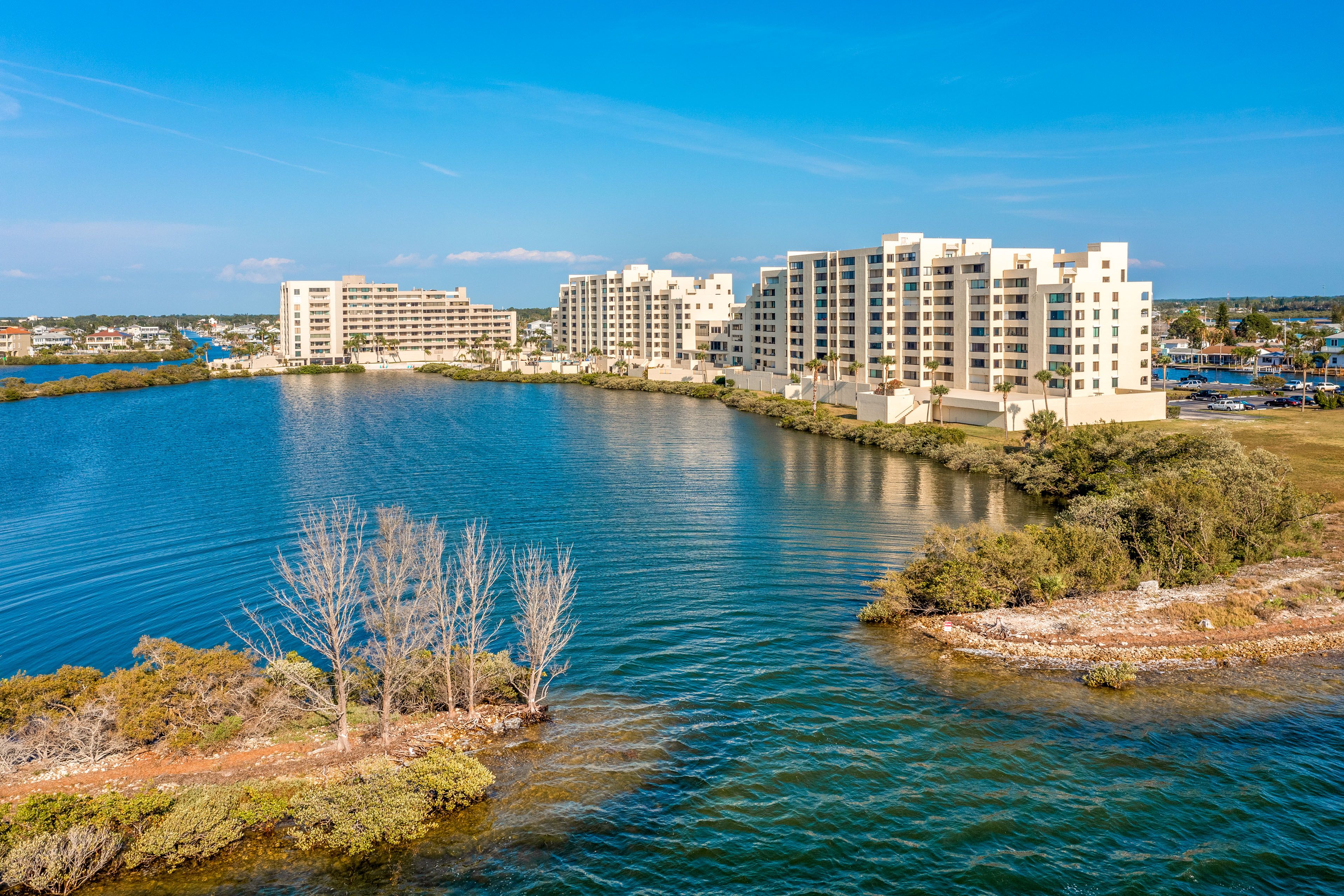 Aerial View | Waterfront Community | Lagoon & Beach Area