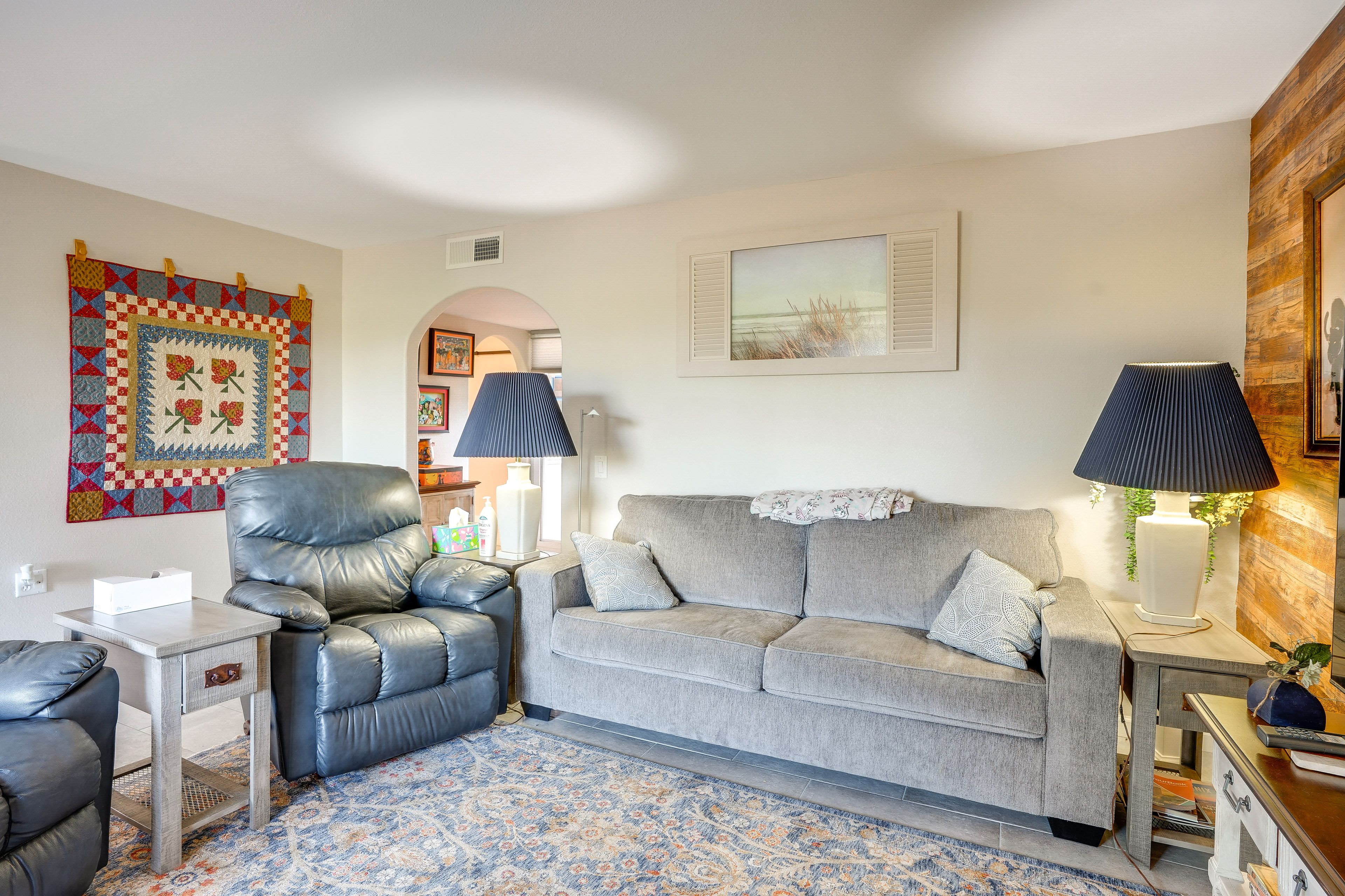 Sun City West Vacation Rental | 1BR | 1BA | 1,189 Sq Ft | 1 Step to Enter