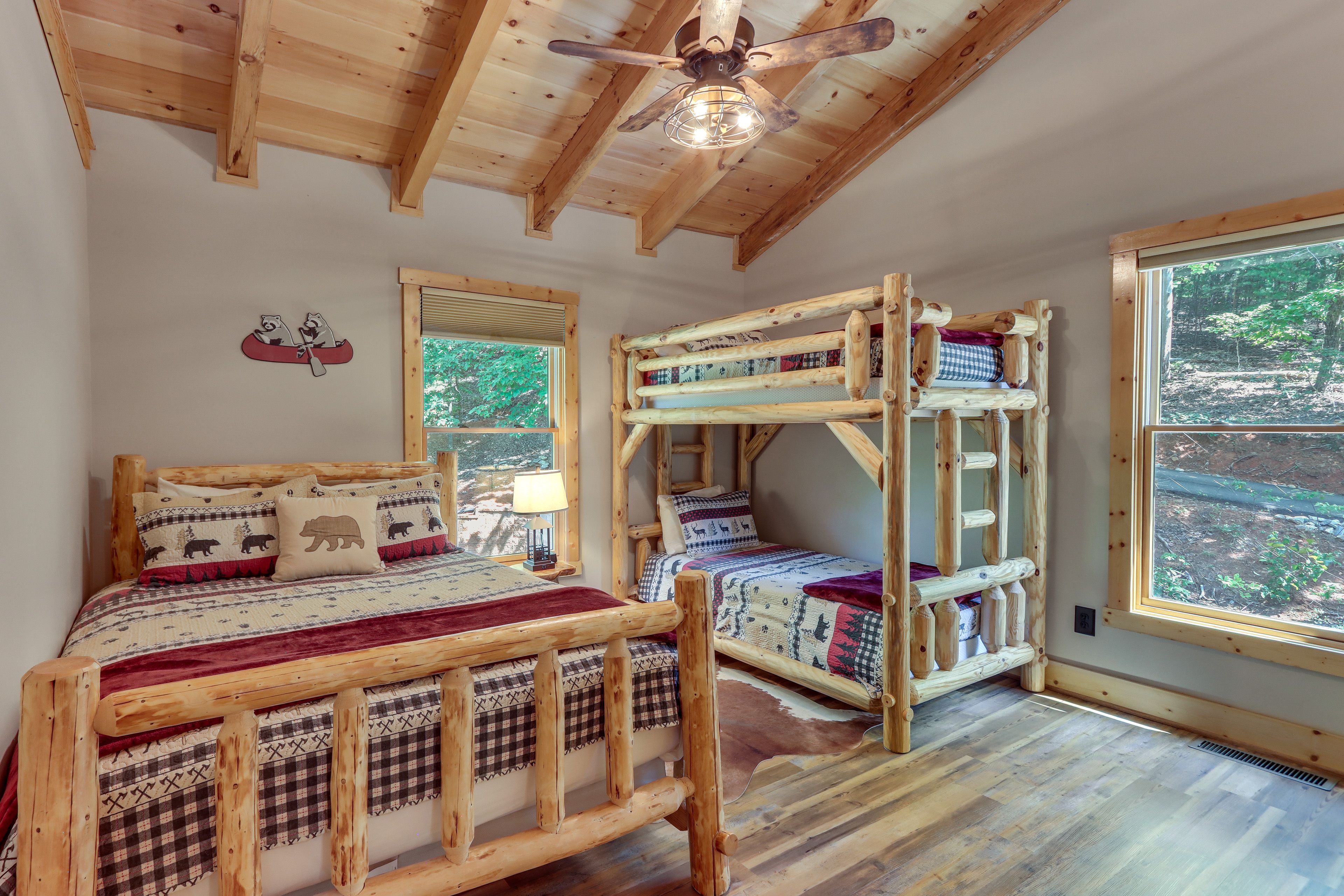 Bedroom 3 | Queen Bed | Twin Bunk Bed | 2nd Floor