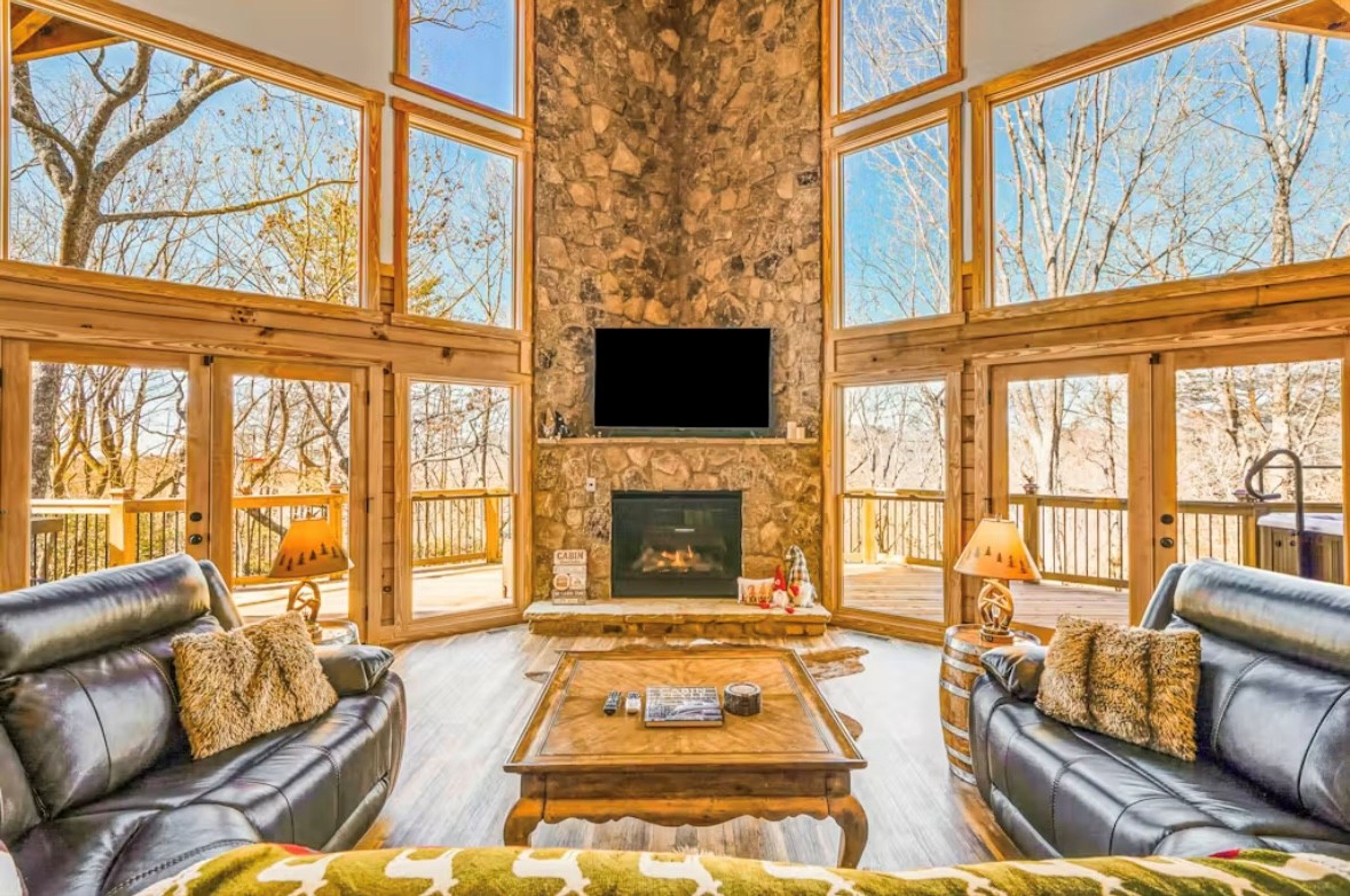 Dahlonega Vacation Rental | 3BR | 2.5BA | 4,500 Sq Ft | Stairs Required