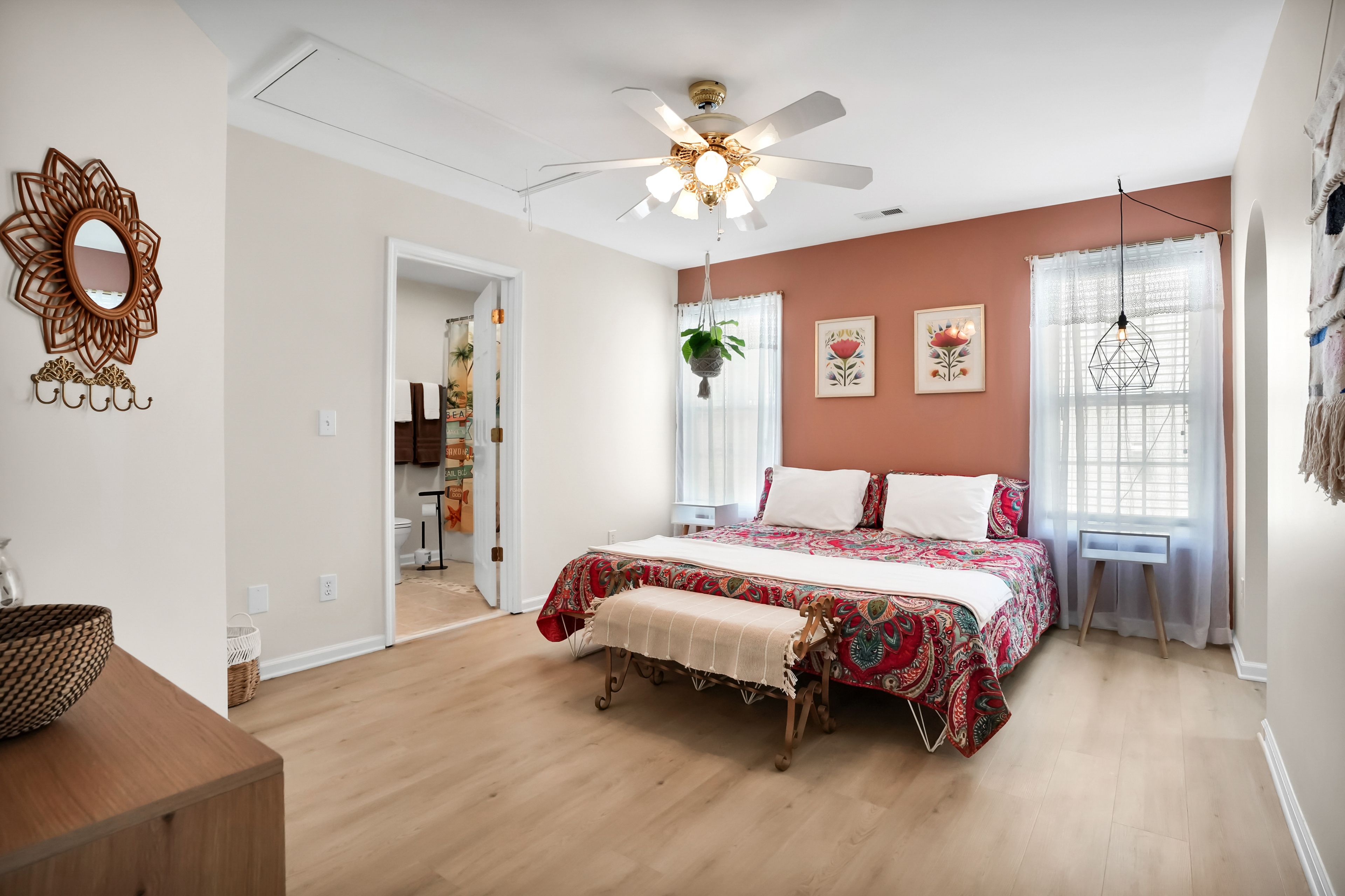 Bedroom 1 | King Bed | 2nd Floor | Main House
