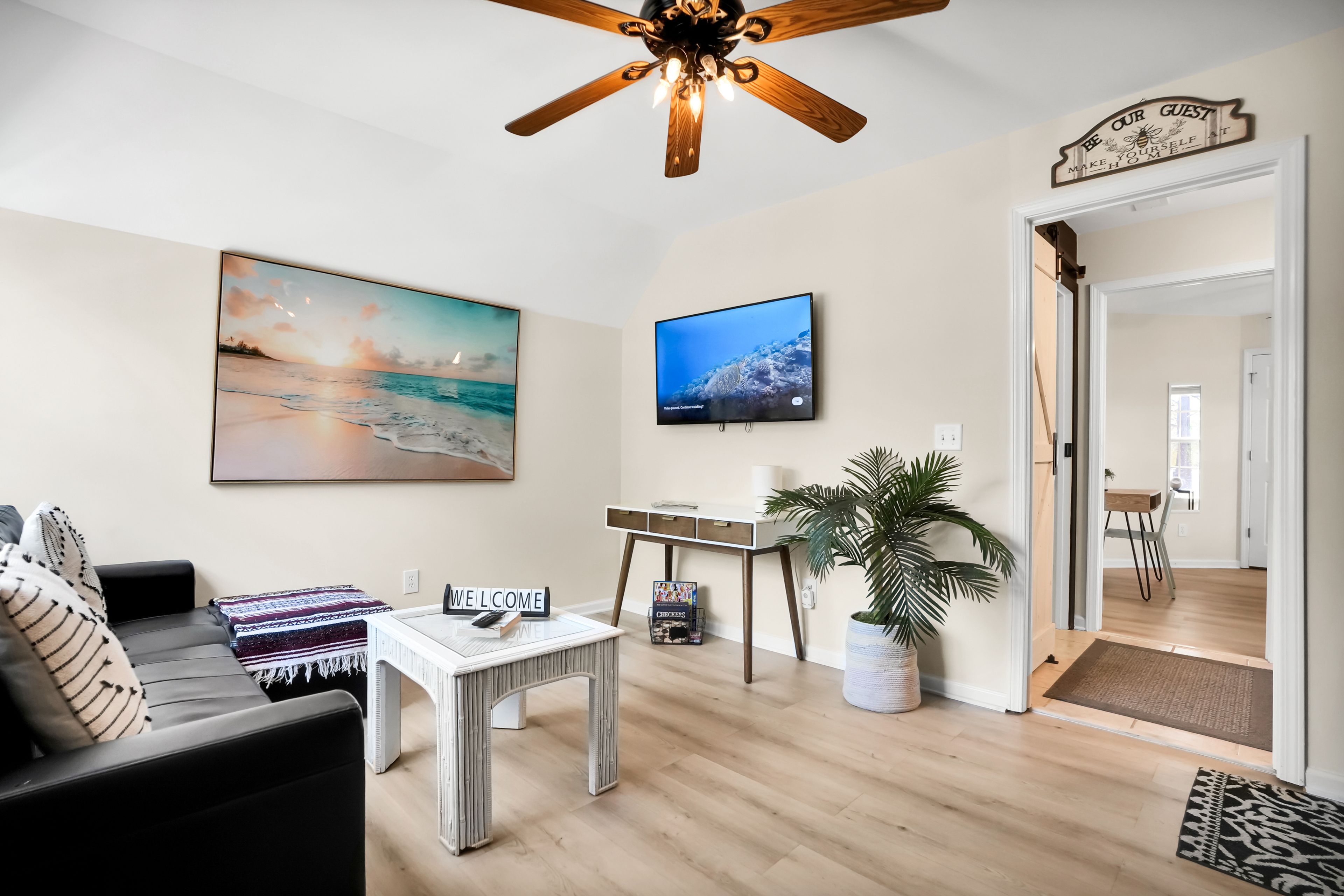 Living Room | Twin Futon | Guest House