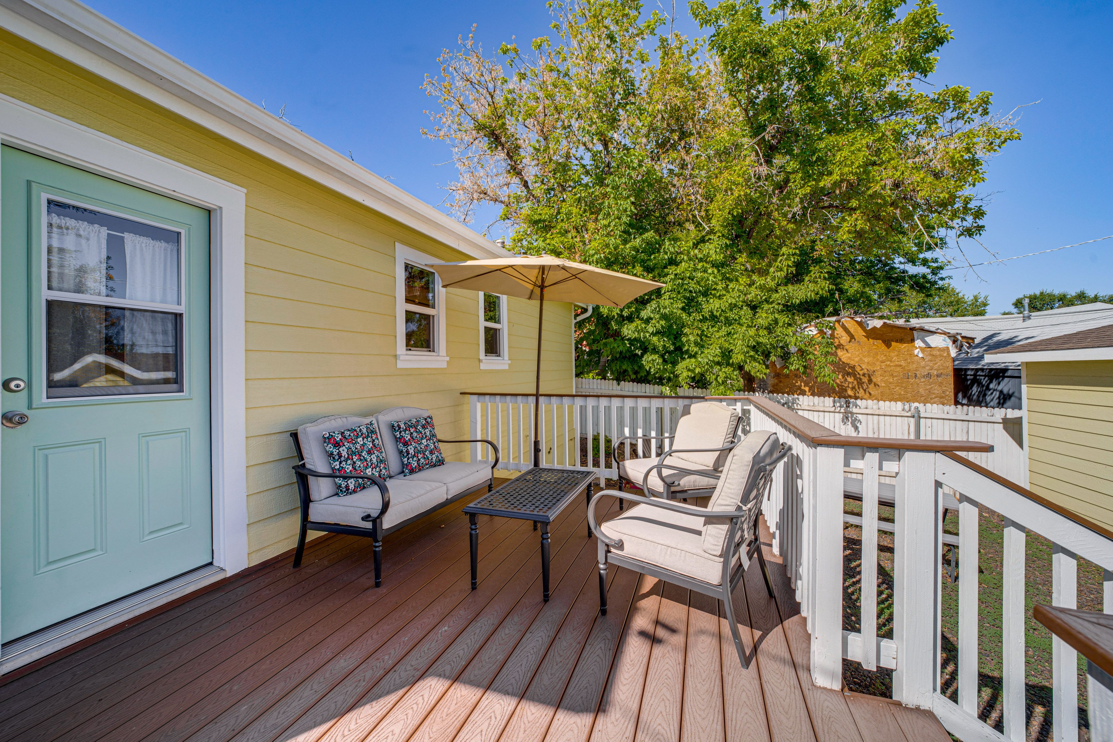 Exterior | Furnished Deck | Private Yard | Outdoor Dining & Grill