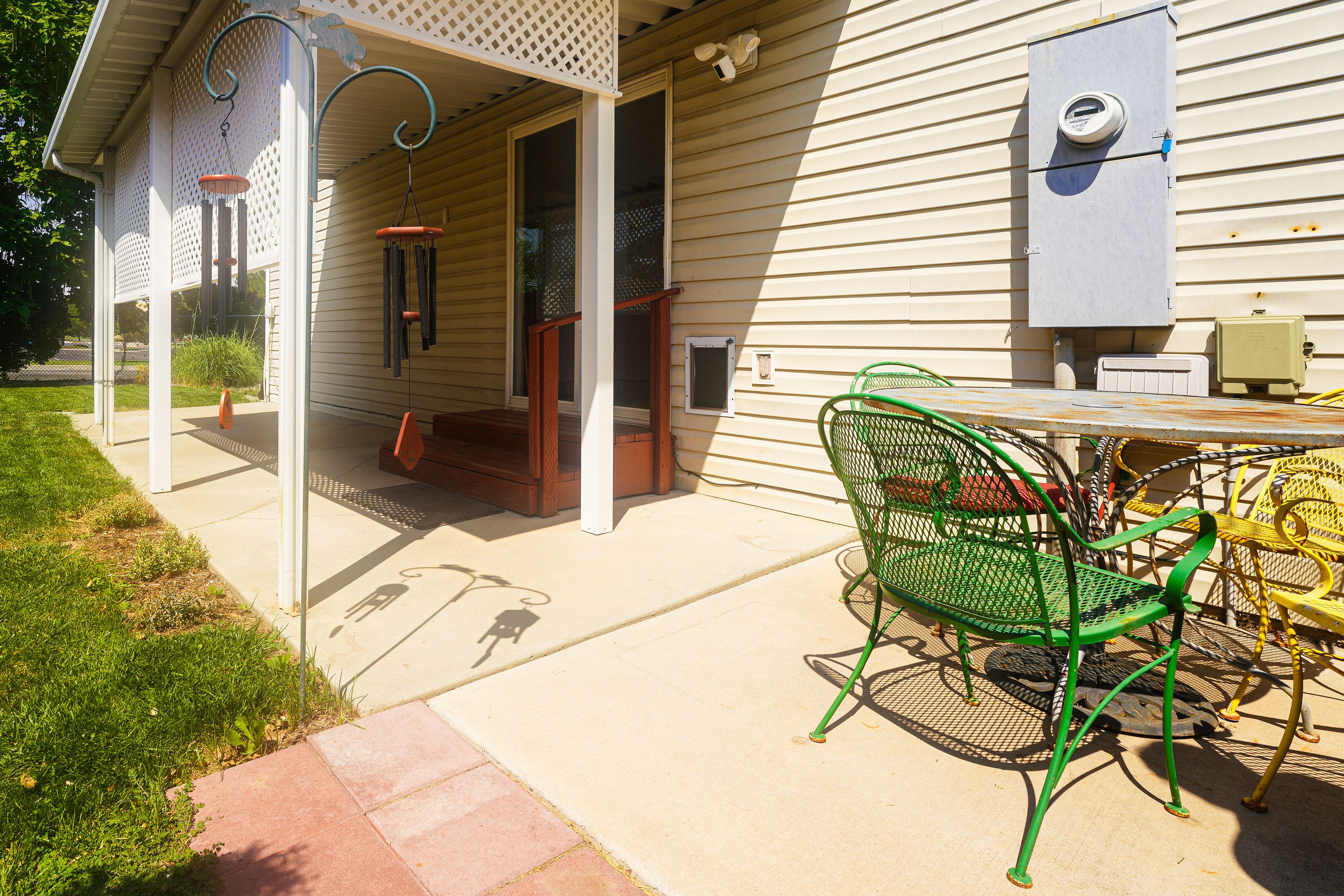 Private Yard | Furnished Patio | Rock Garden