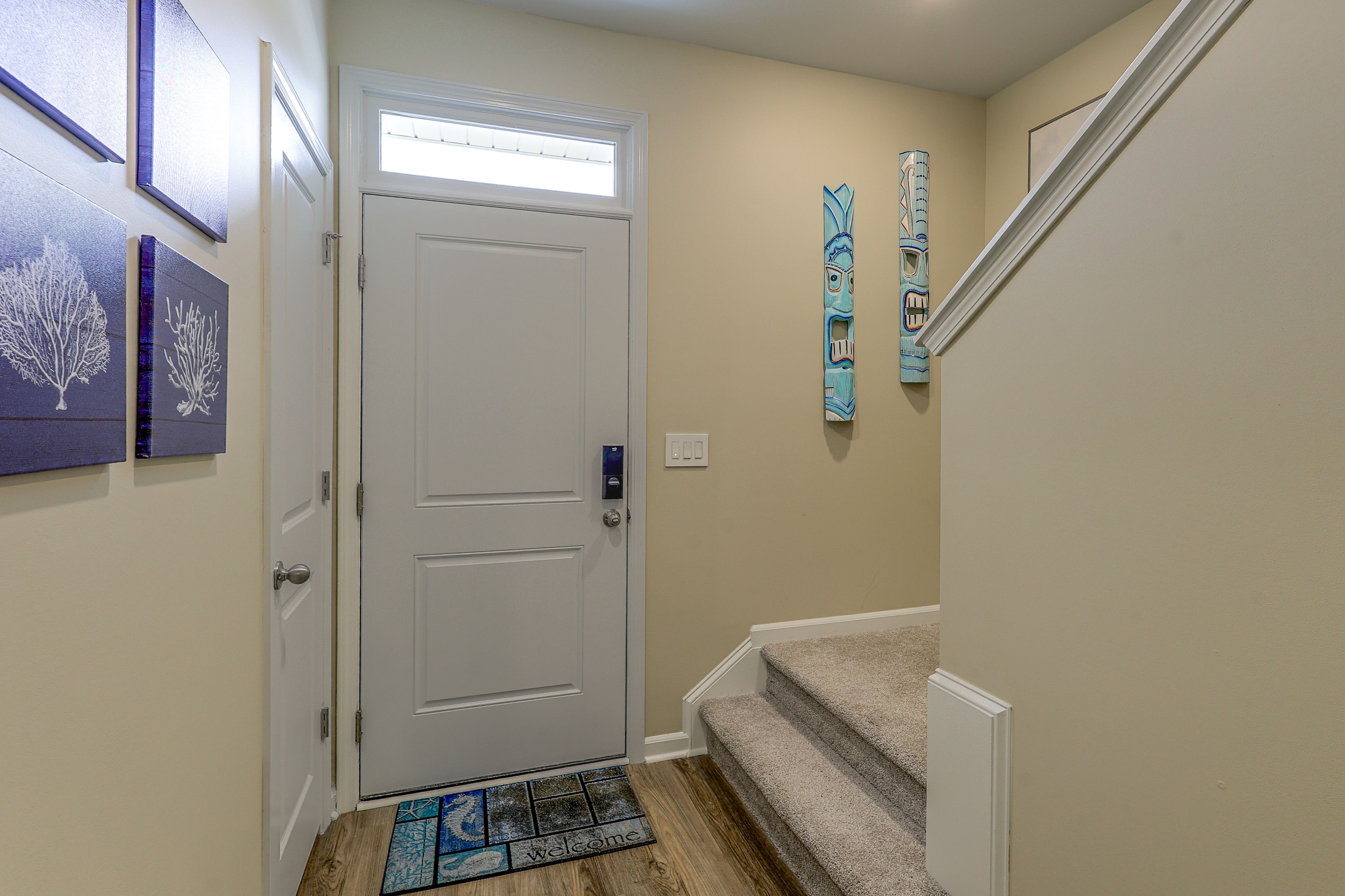 Stairs to Access 2nd Floor