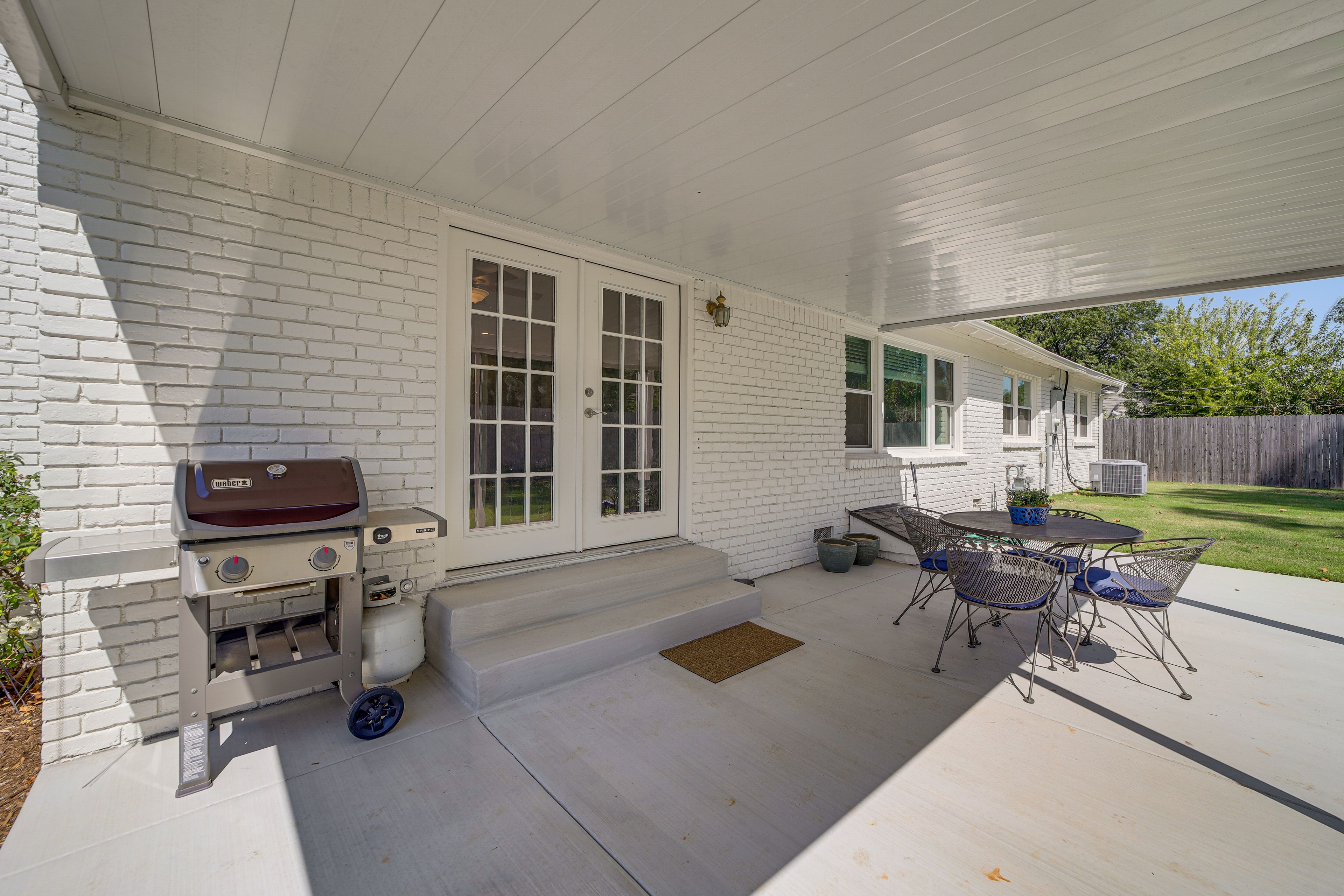 Covered Patio | Fenced-In Yard