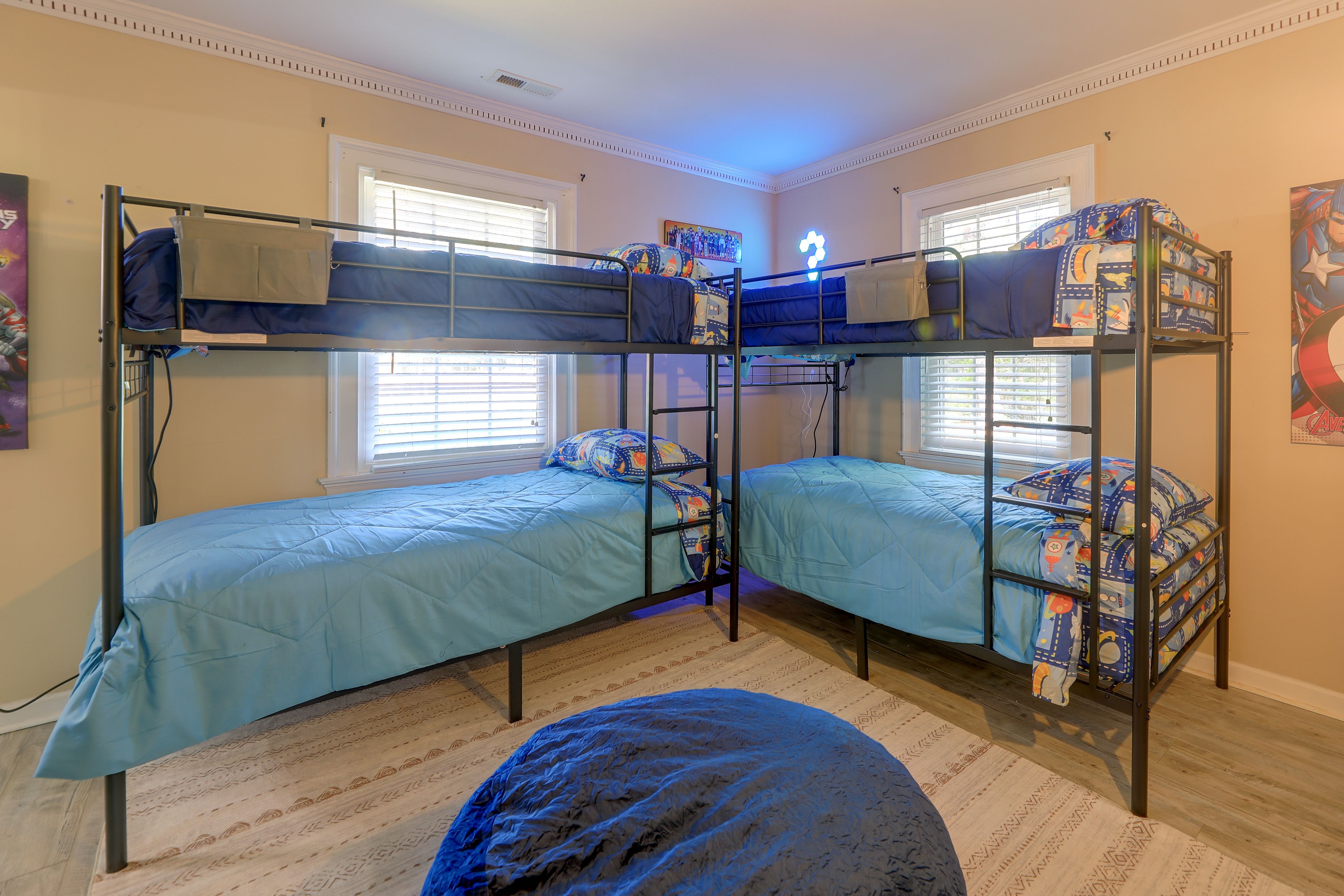 Bedroom 4 | 2 Twin Bunk Beds