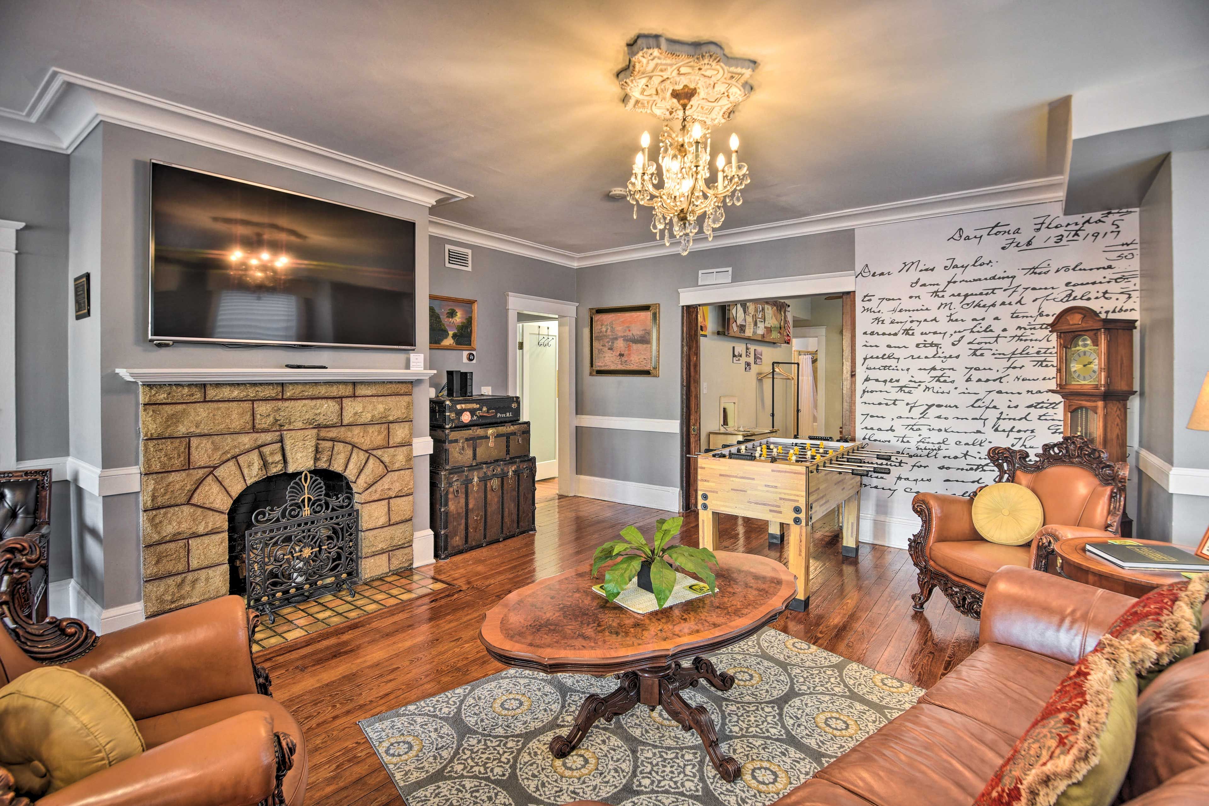 Lower Level | Living Room | Foosball Table | Smart TV