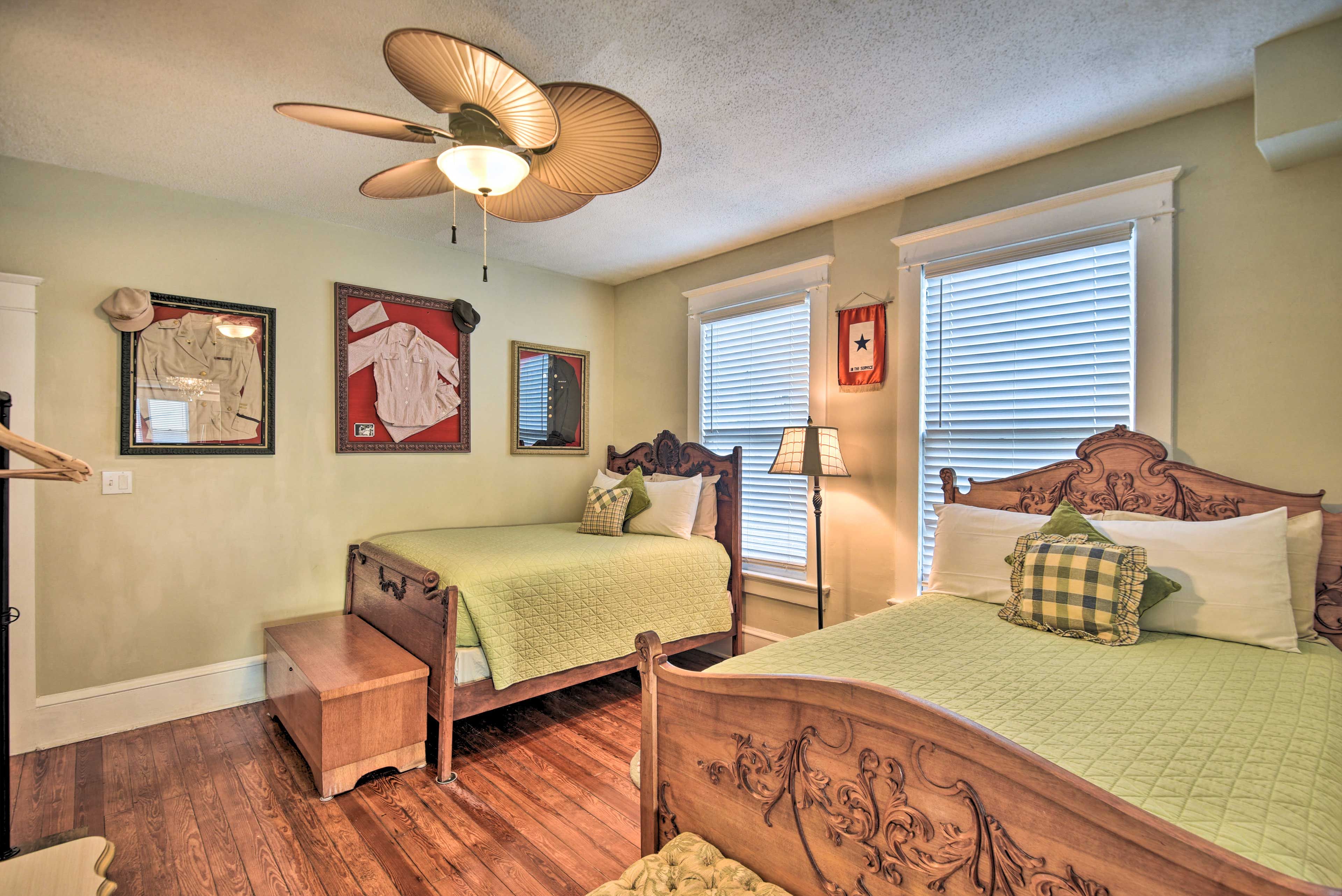 Lower Level | Bedroom 2 | 2 Full Beds