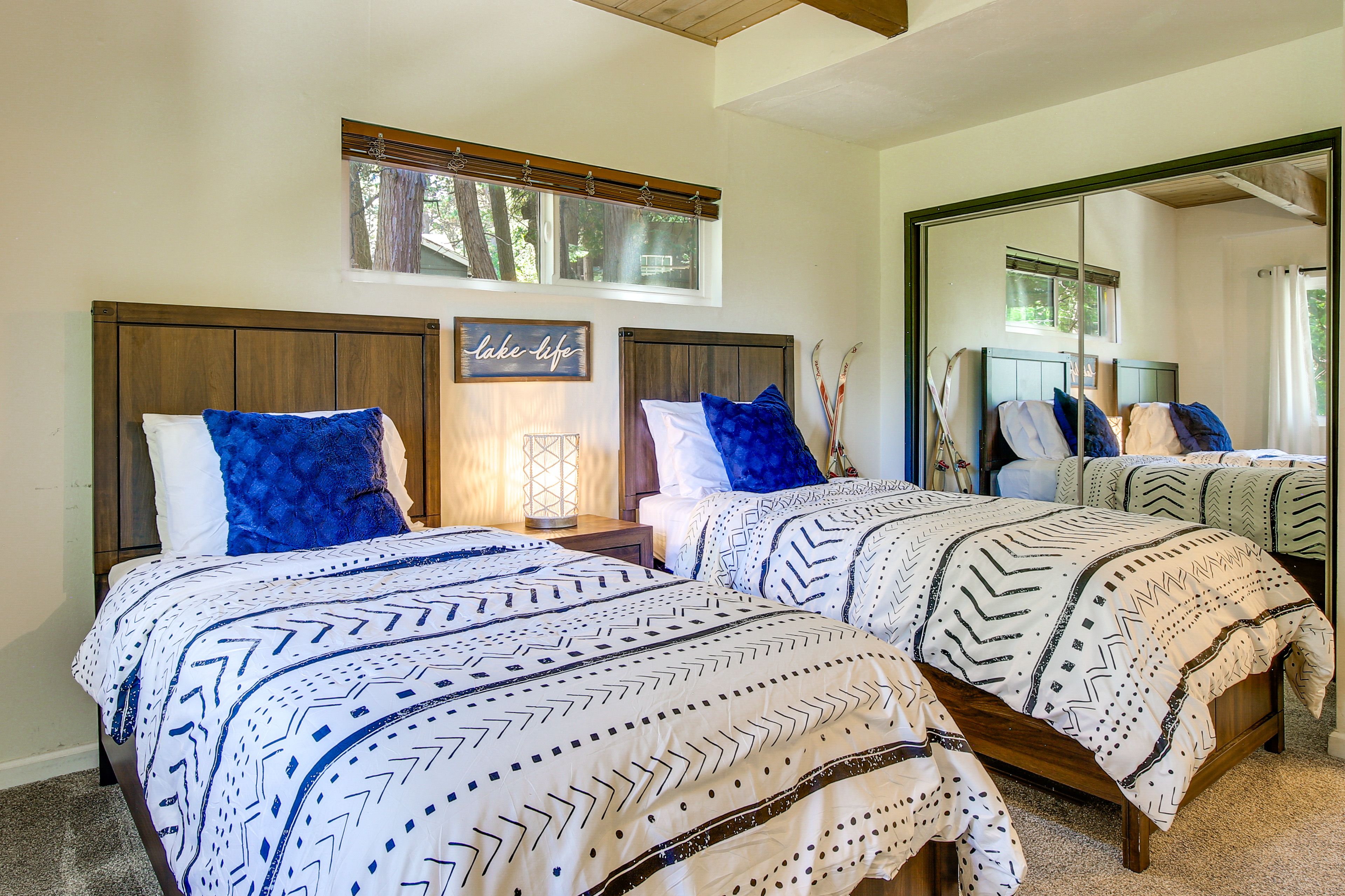 Bedroom 2 | 2 Twin Beds | Lower Level