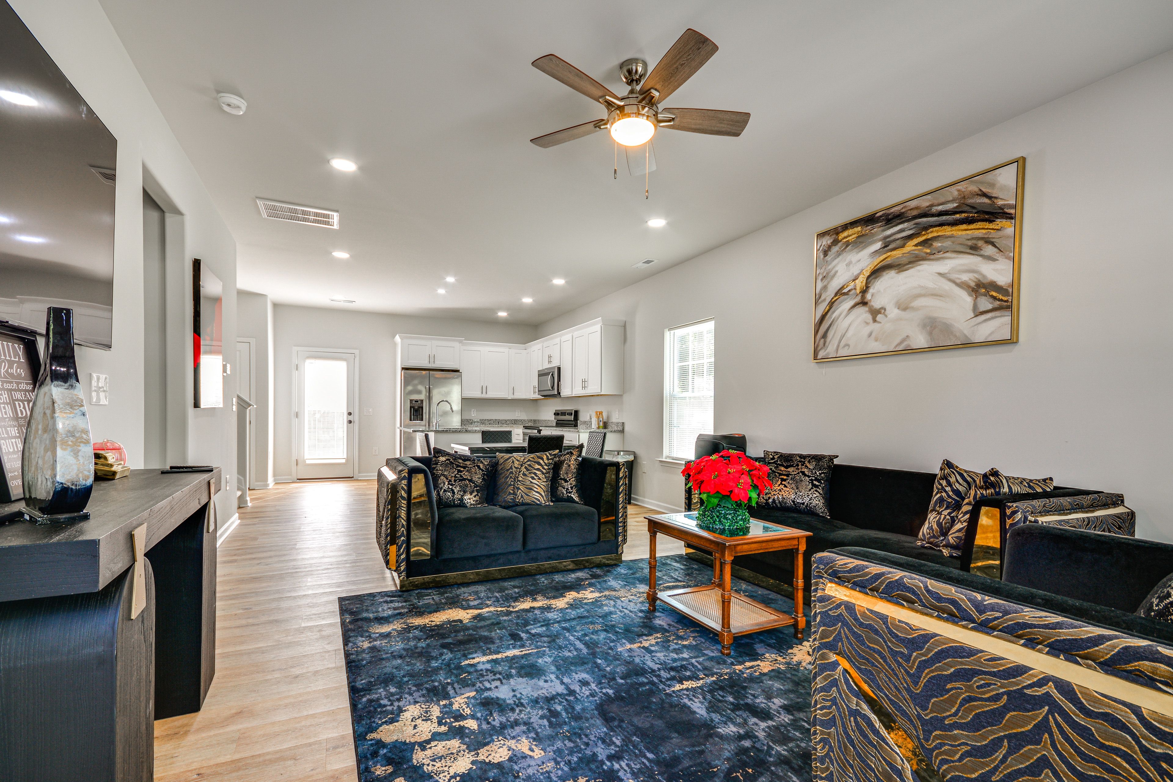 Greensboro Vacation Rental | 4BR | 3BA | 1,634 Sq Ft | 1 Step to Enter