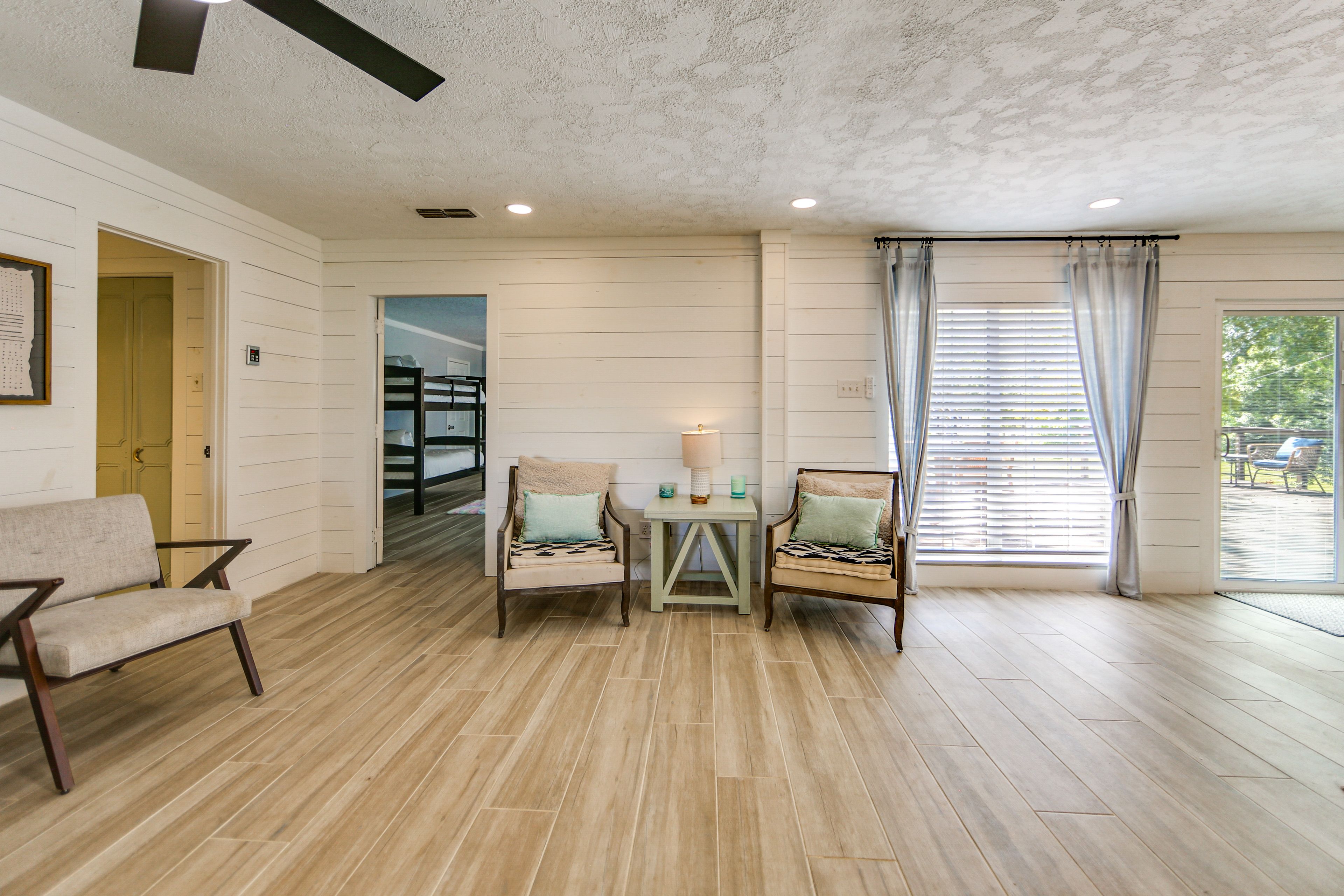 Sitting Area | View of Bunk Room Bedroom